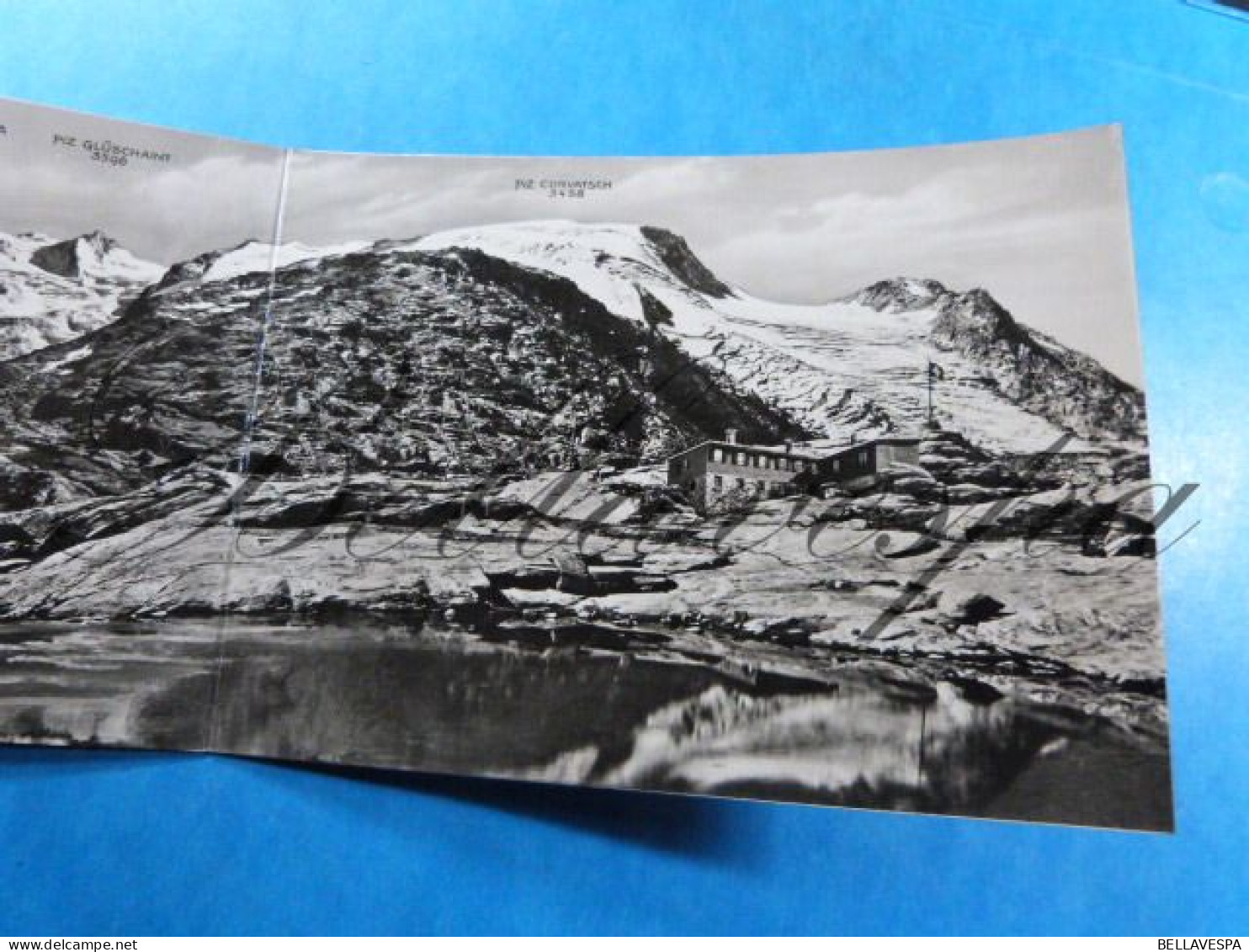 Fuorcla Surley  Sella Bernina Piz Corvatsch Misaum Tscghierva Morteratsch Roseq Gluschaint Postcard N° 1992  St Moritz - Alpinisme