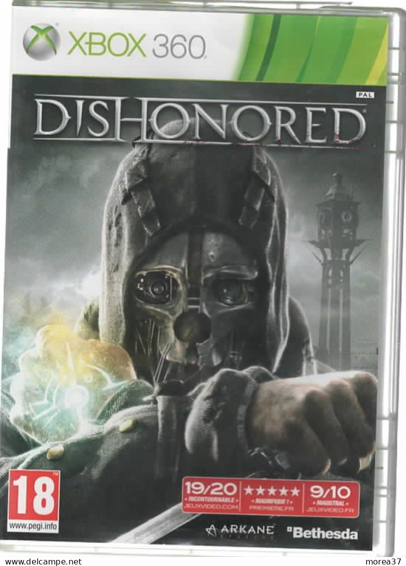 JEU XBOX 360     DISHONORED  (JE 2) - Xbox 360