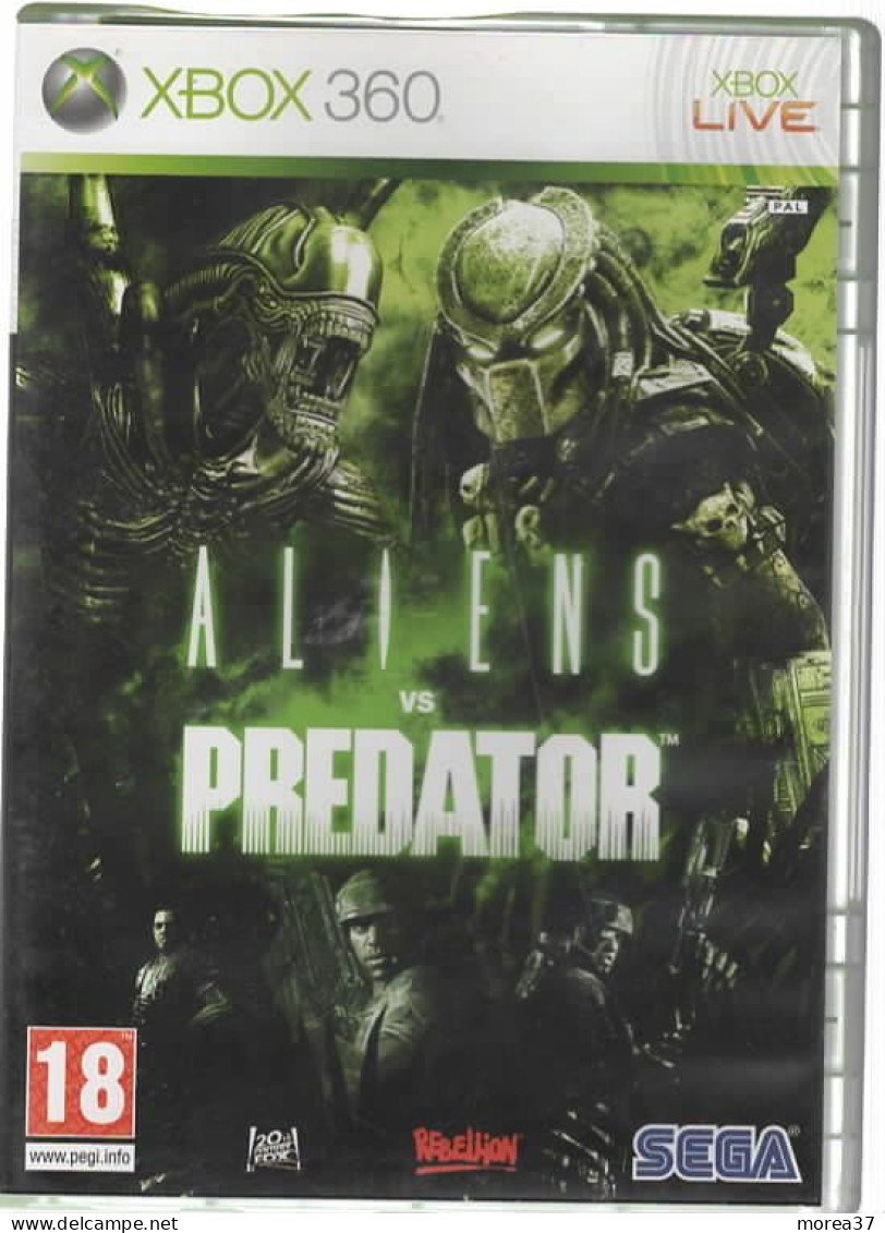 JEU XBOX 360    Aliens Vs Predator   (JE 2) - Xbox 360