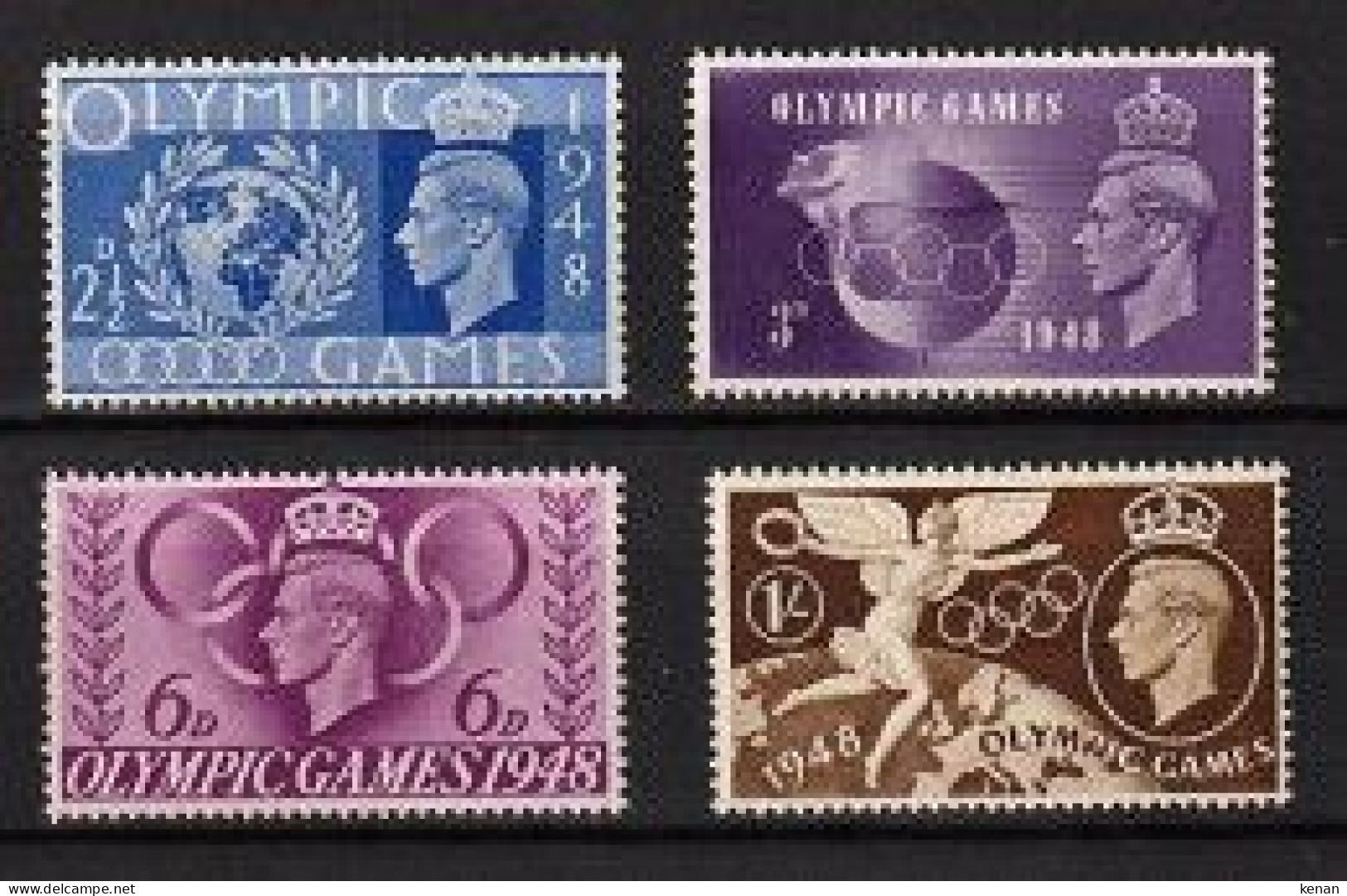 Great Britain, 1948, Mi: 237/40 (MNH) - Unused Stamps