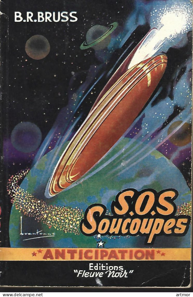 FNA N° 33 - BRUSS - S.O.S SOUCOUPES - EO 1954 - Fleuve Noir