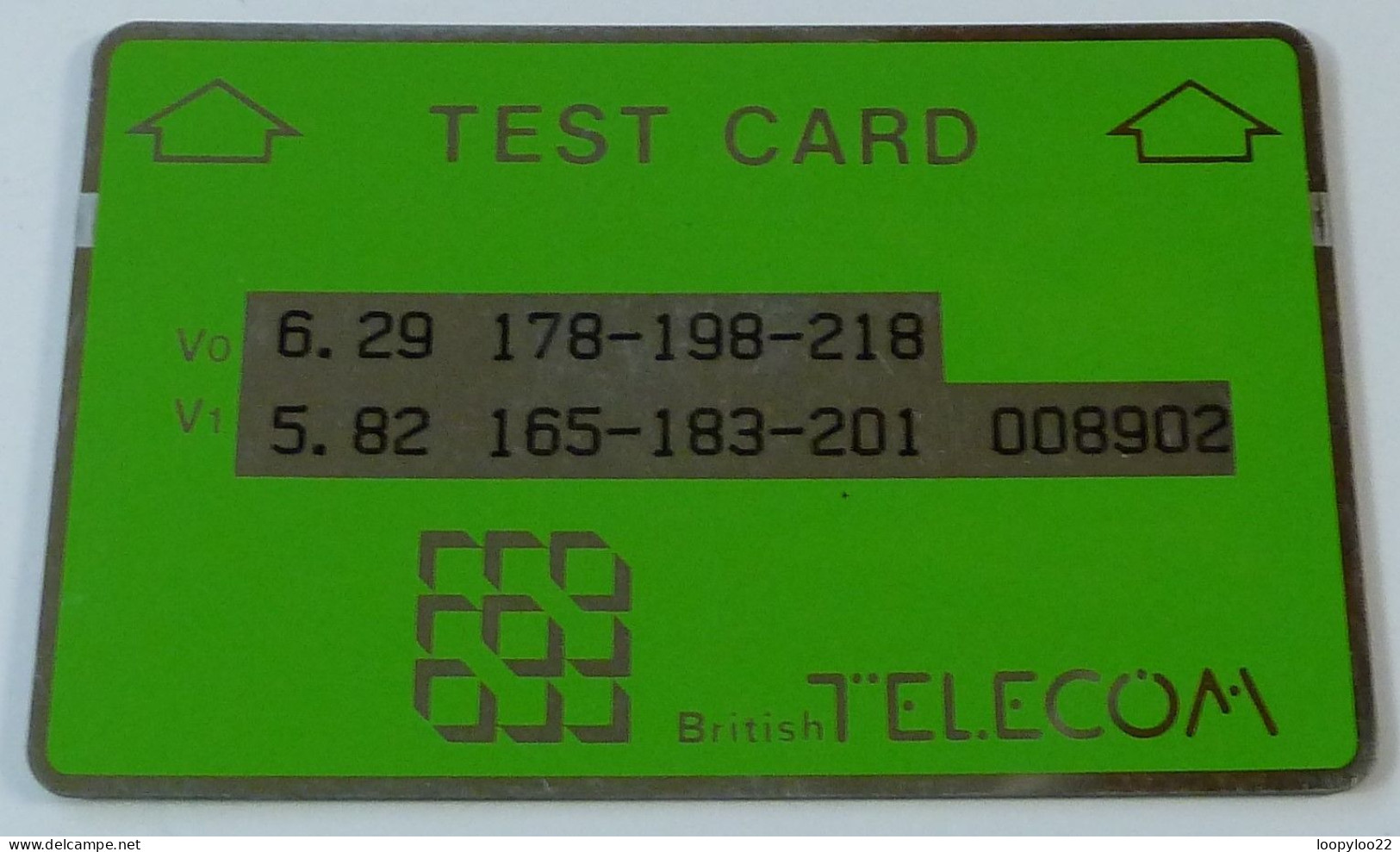 UK - Great Britain - L&G - Green Test - 008902 - 3000ex - BT Engineer BSK Service : Emissioni Di Test