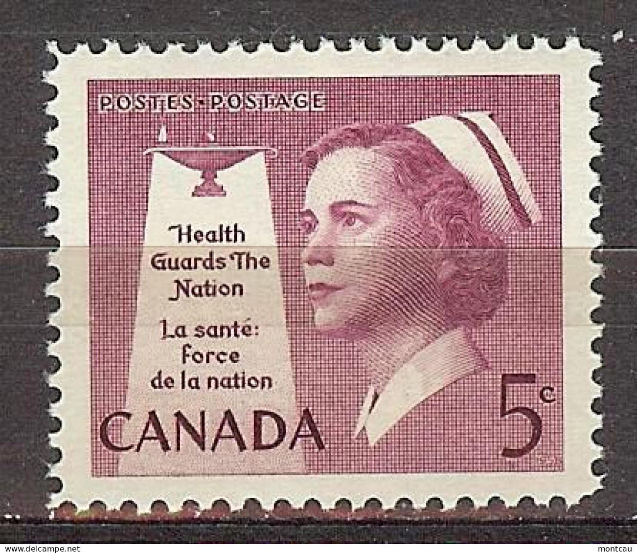 Canada 1958. Ass. Enfermeras . Sc=380 (**) - Ungebraucht