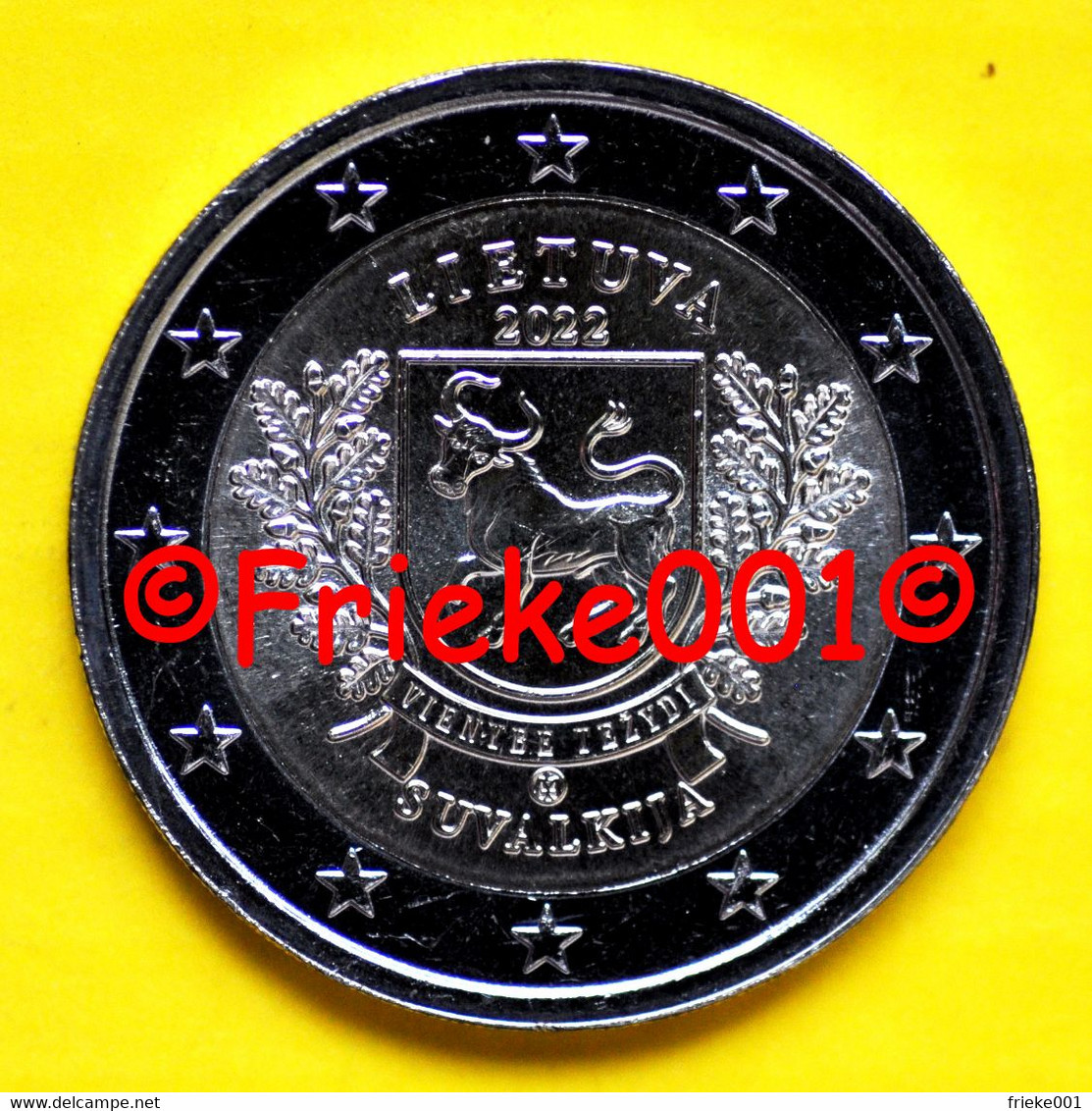 Litouwen - Lituanie  - 2 Euro 2022 Comm.(Sulvalkija) - Lituanie