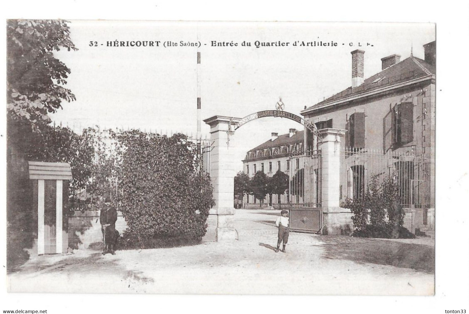 HERICOURT - 70 - Entrée Du Quartier D'Artillerie - GEO 3 - - Héricourt