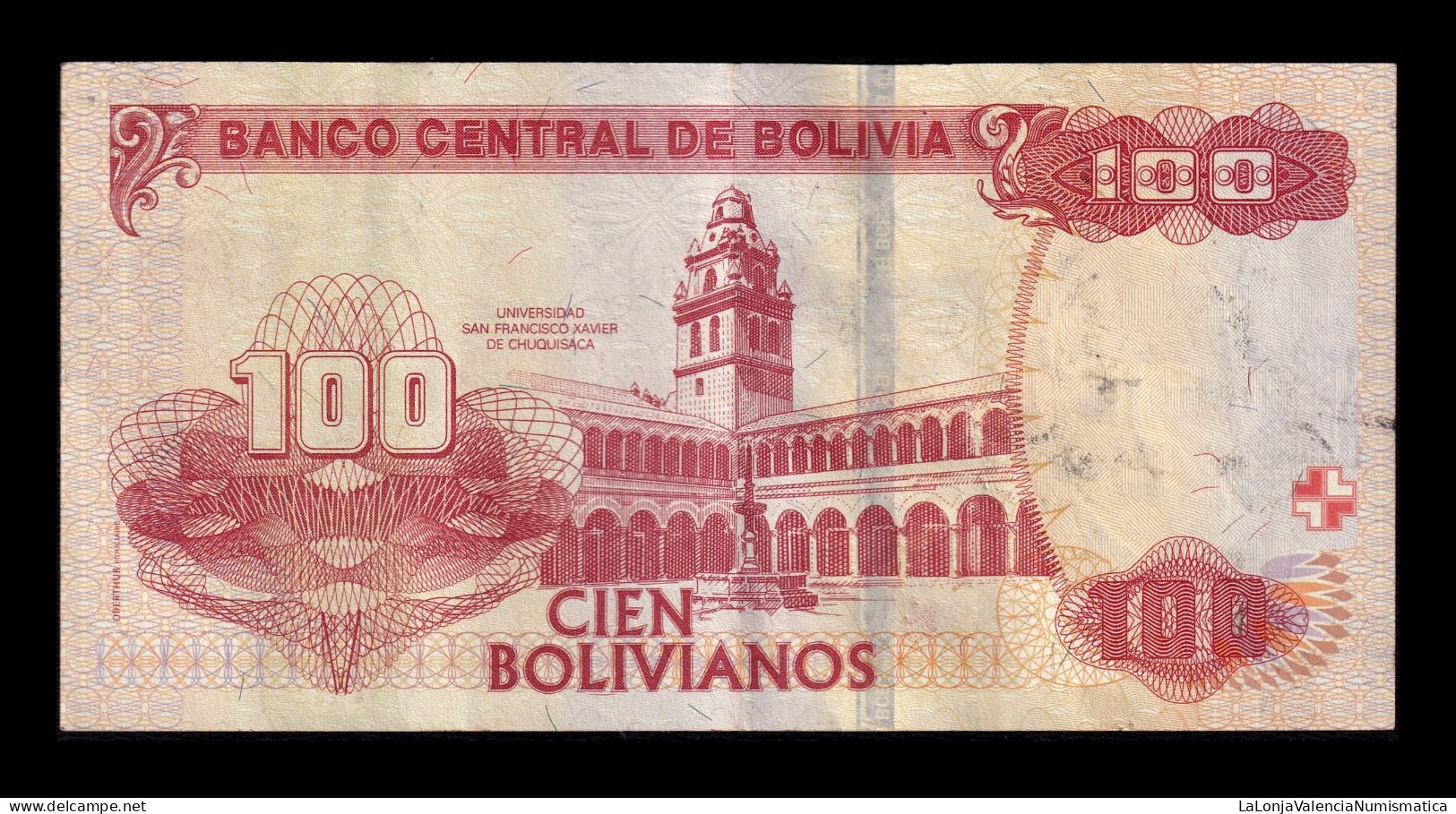 Bolivia 100 Bolivianos L.1986 (2016) Pick 246b Serie J Mbc/Ebc Vf/Xf - Bolivie