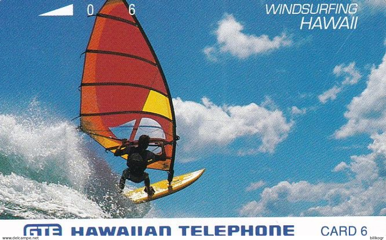 HAWAII - Windsurfing(white Strip), Tirage 10000, Mint - Hawaï