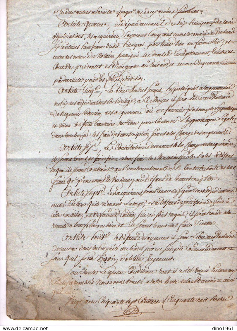 VP22.691 - ANCERVILLE - Acte De 1816 - M. BURET à SAINT - DIZIER .... - Manuscripts