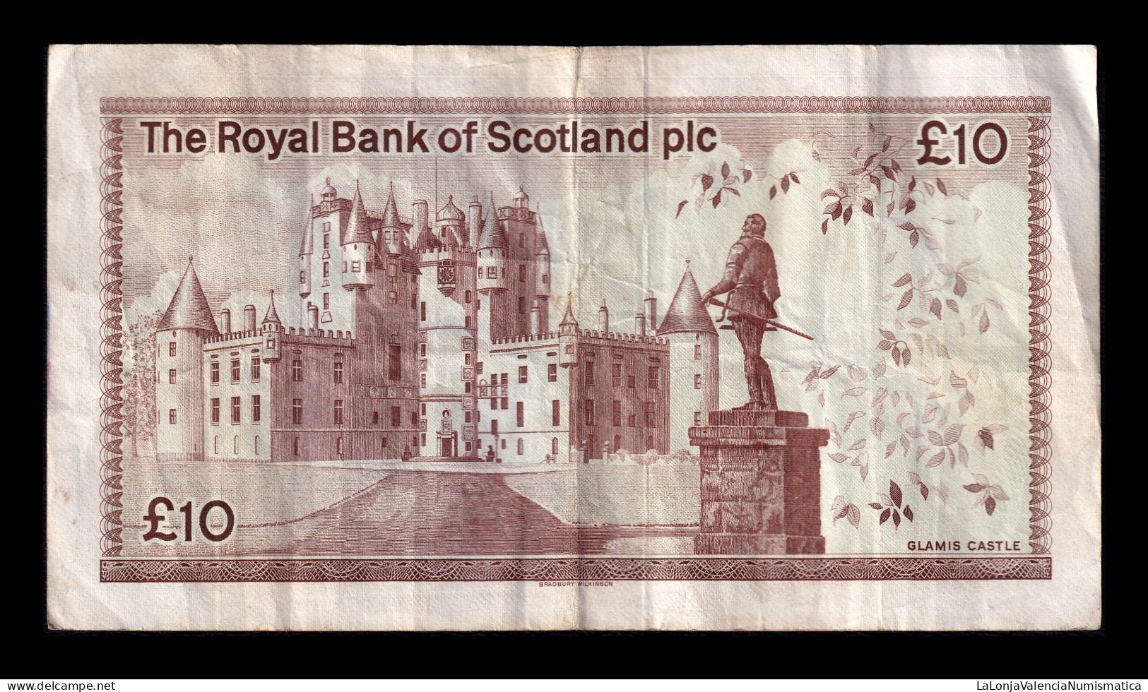 Escocia Scotland 10 Pounds Sterling 1985 Pick 343a Bc/Mbc F/Vf - 10 Pounds