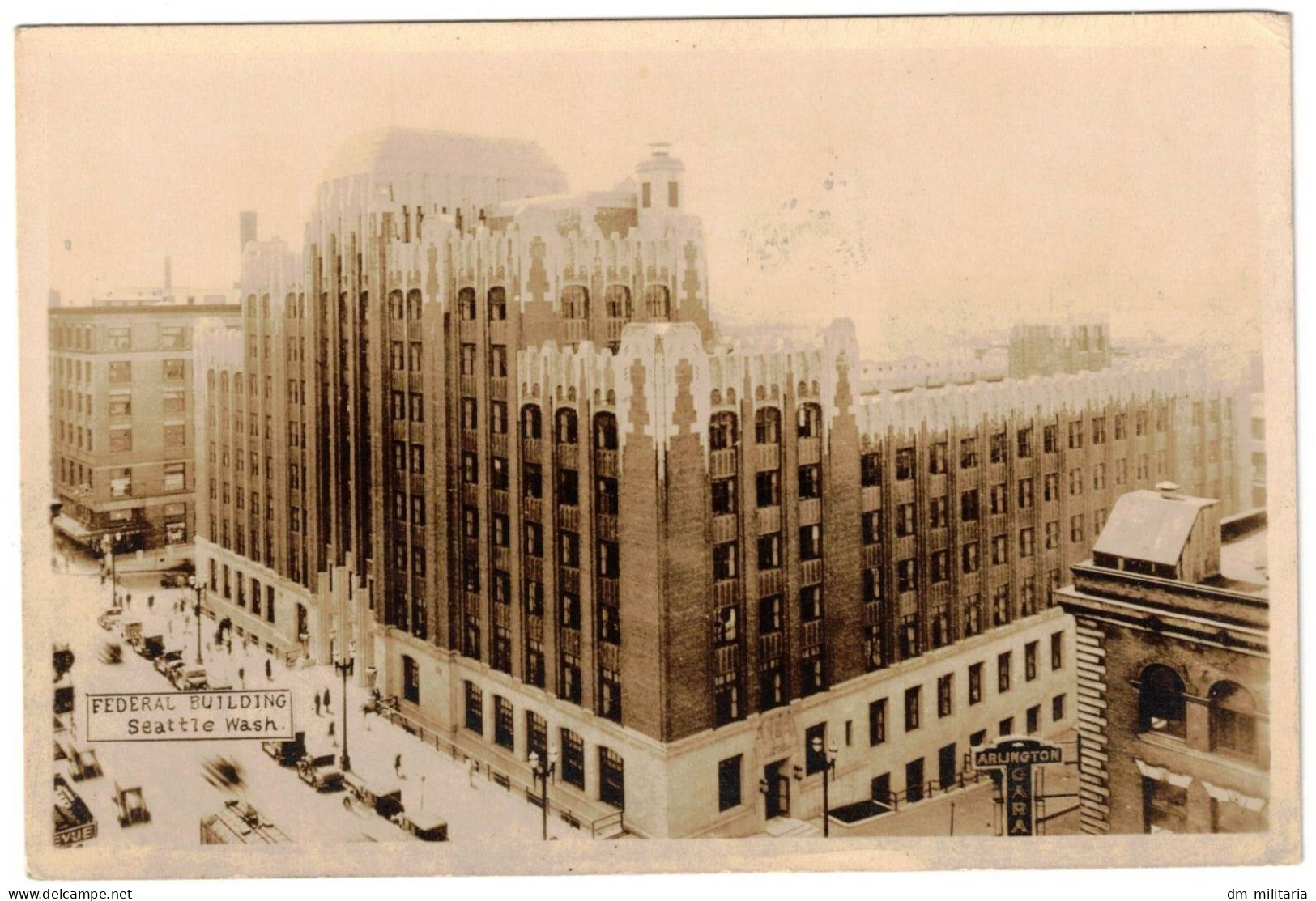 BELLE CARTE PHOTO : FEDERAL BUILDING SEATTLE WASHINGTON - DÉBUT ANNÉES 1900 - Seattle