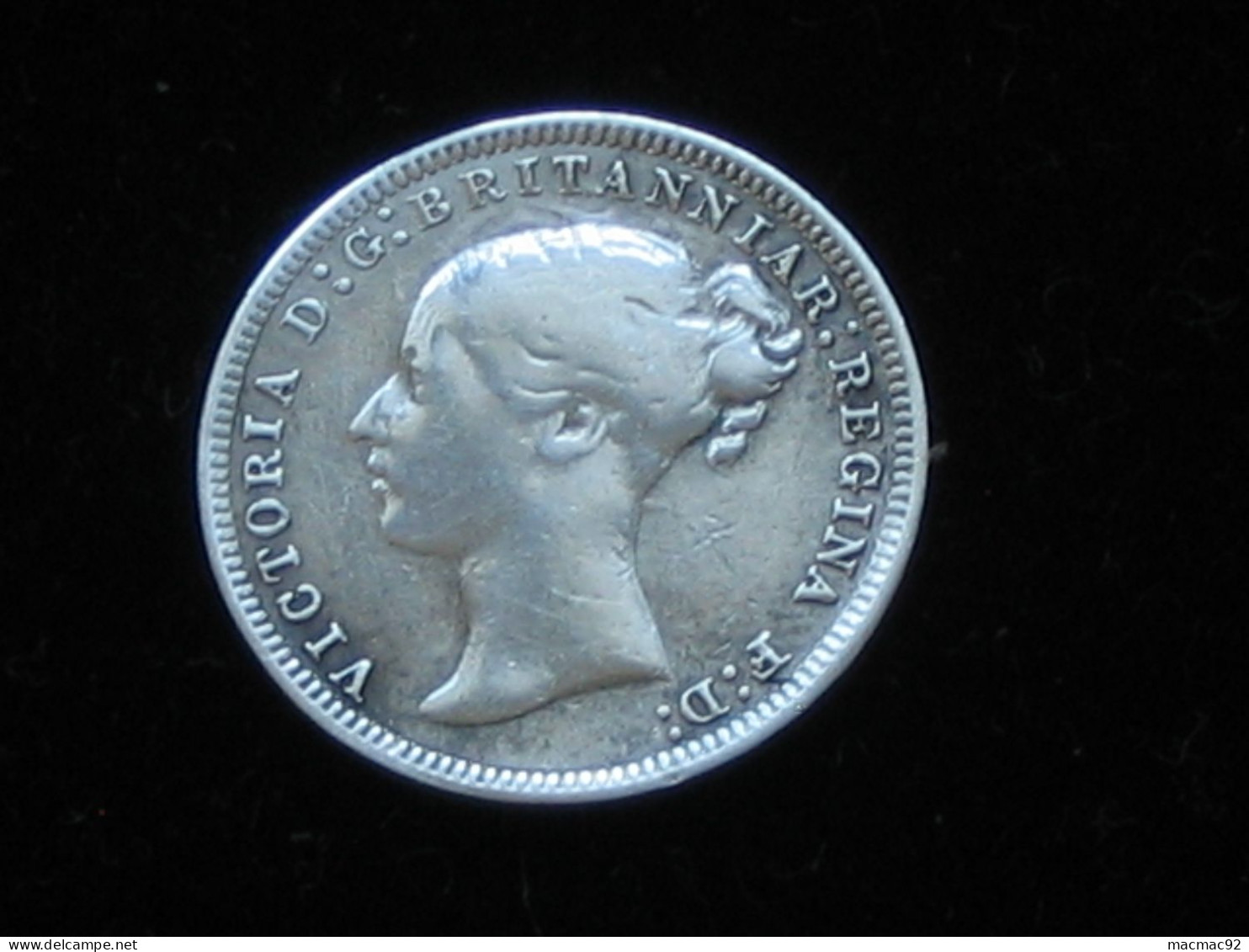 Grande Bretagne 3 Pence 1875  Victoria  - Great Britain  ***** EN ACHAT IMMEDIAT ***** - F. 3 Pence