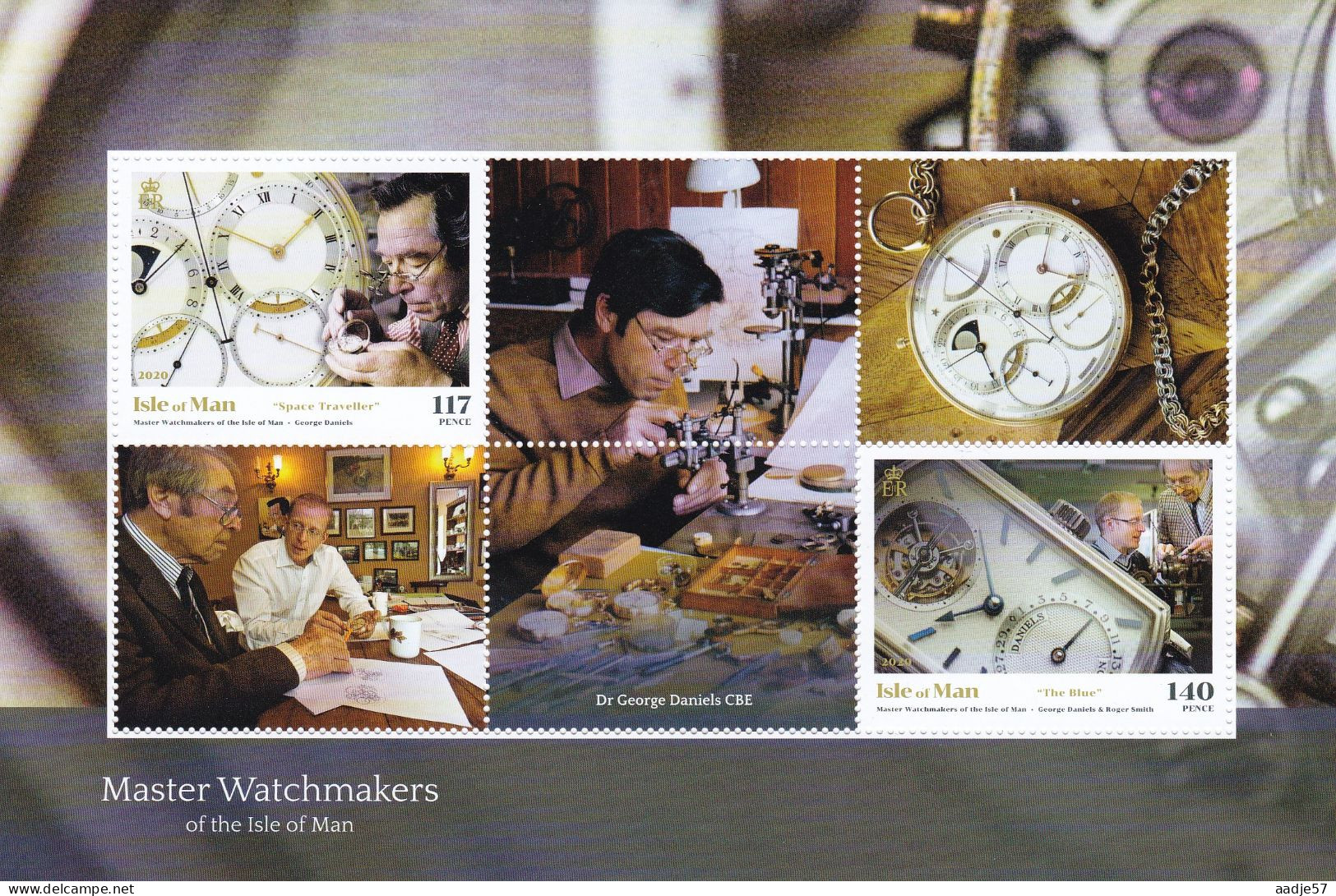 Isle Of Man 2020 Master Watchmakers - Uhrmacherei