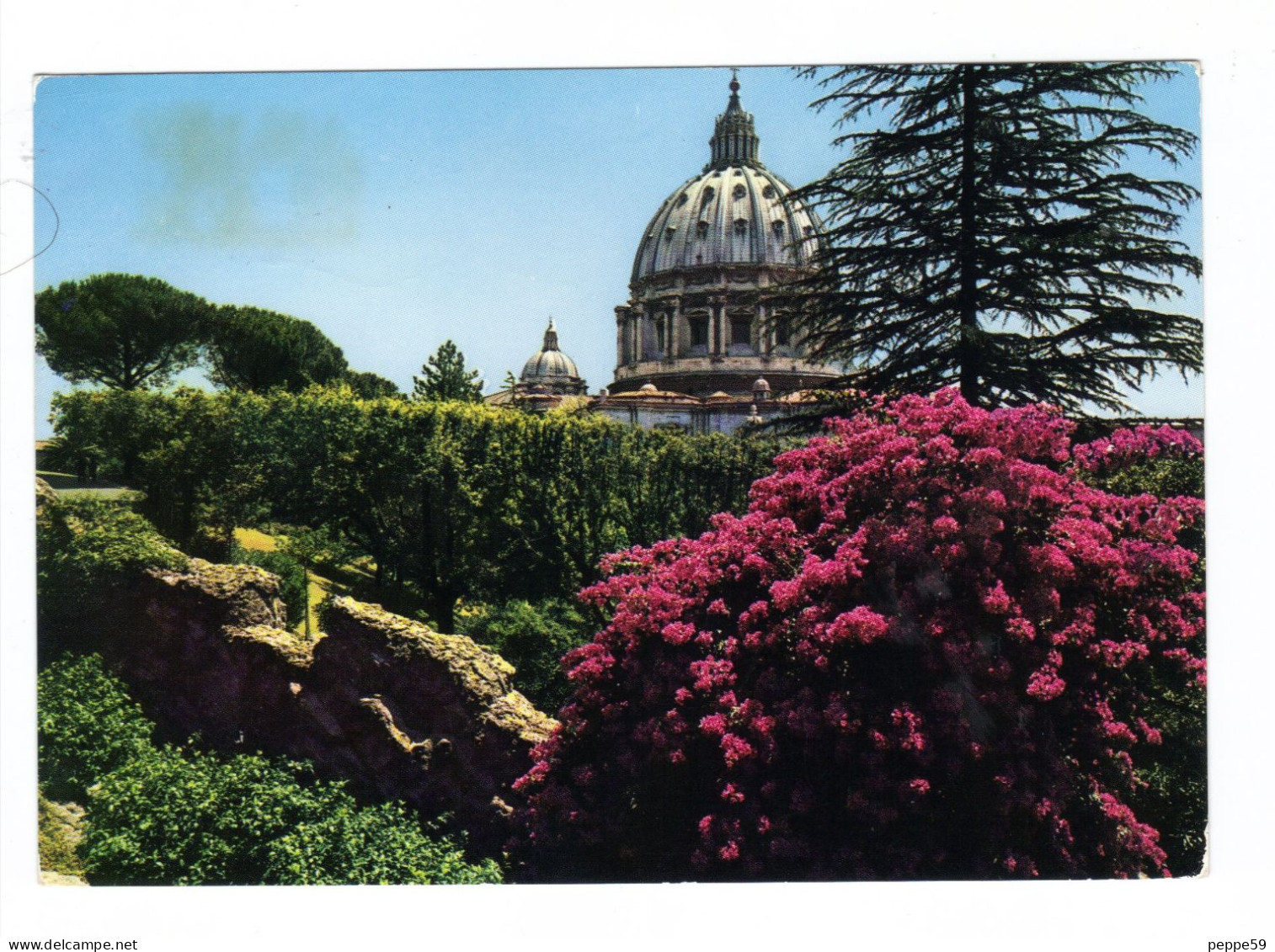 Cartolina Postale Vaticano - Cupola Di San Pietro - Viaggiata 1965 - Vaticano