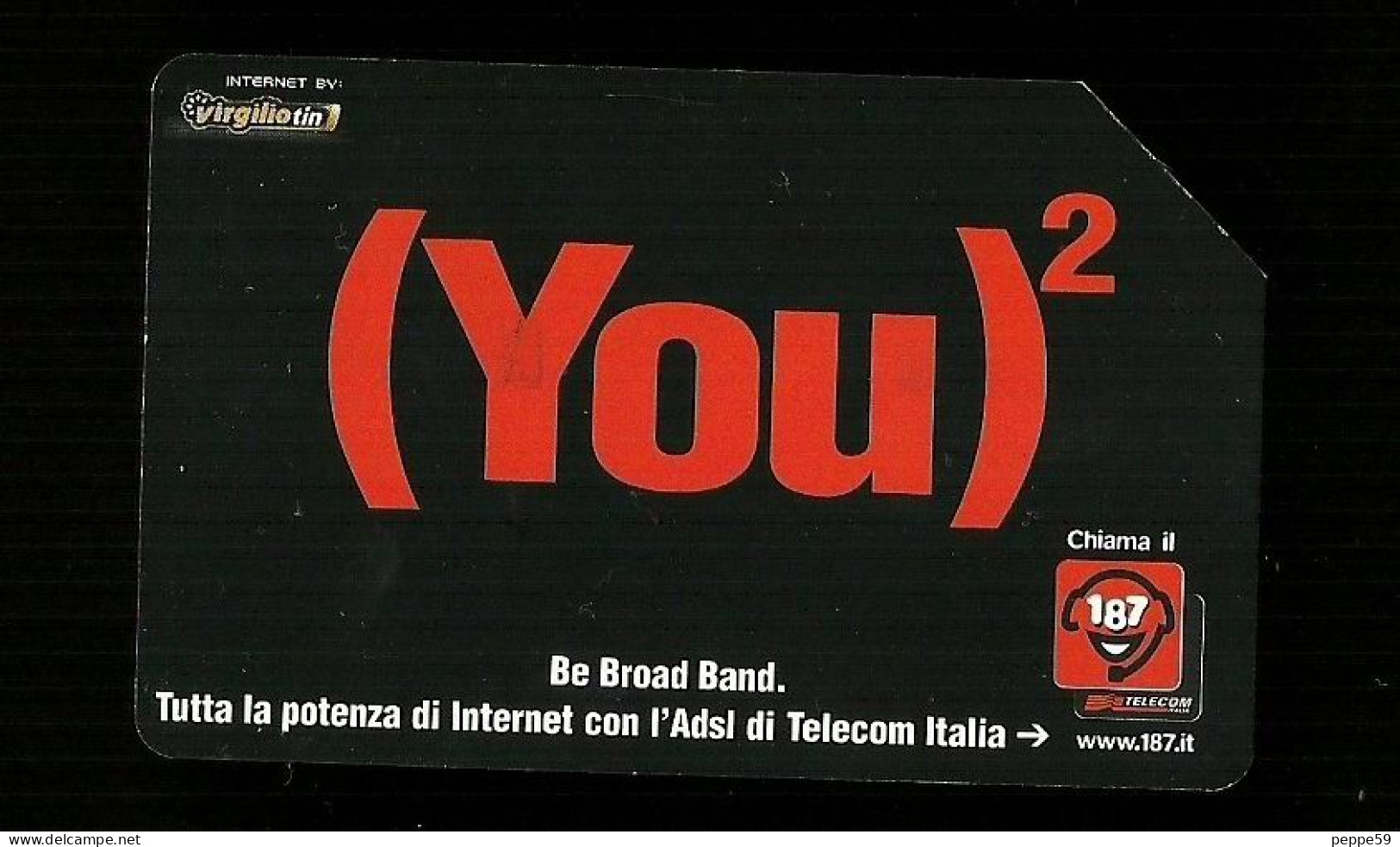 1415 Golden - BBB Be Broad Band You Da Lire 5.000 Telecom - Públicas  Publicitarias