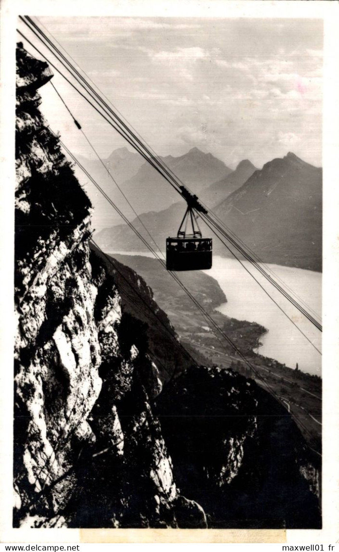 M5 - Téléphérique De Veyrier Du Lac D'Annecy - Menthon Et Massif Des Bauges - Veyrier