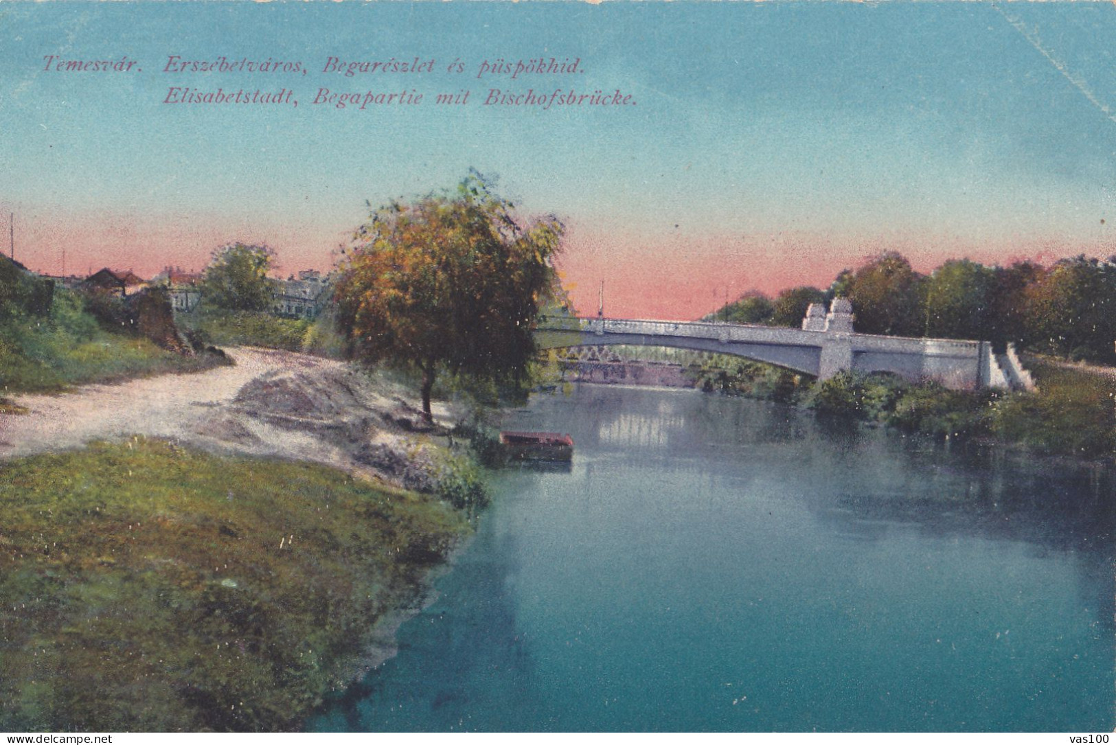 Romania Timisoara Temesvar BRIDGE OVER THE BEGA CANAL - Autres & Non Classés