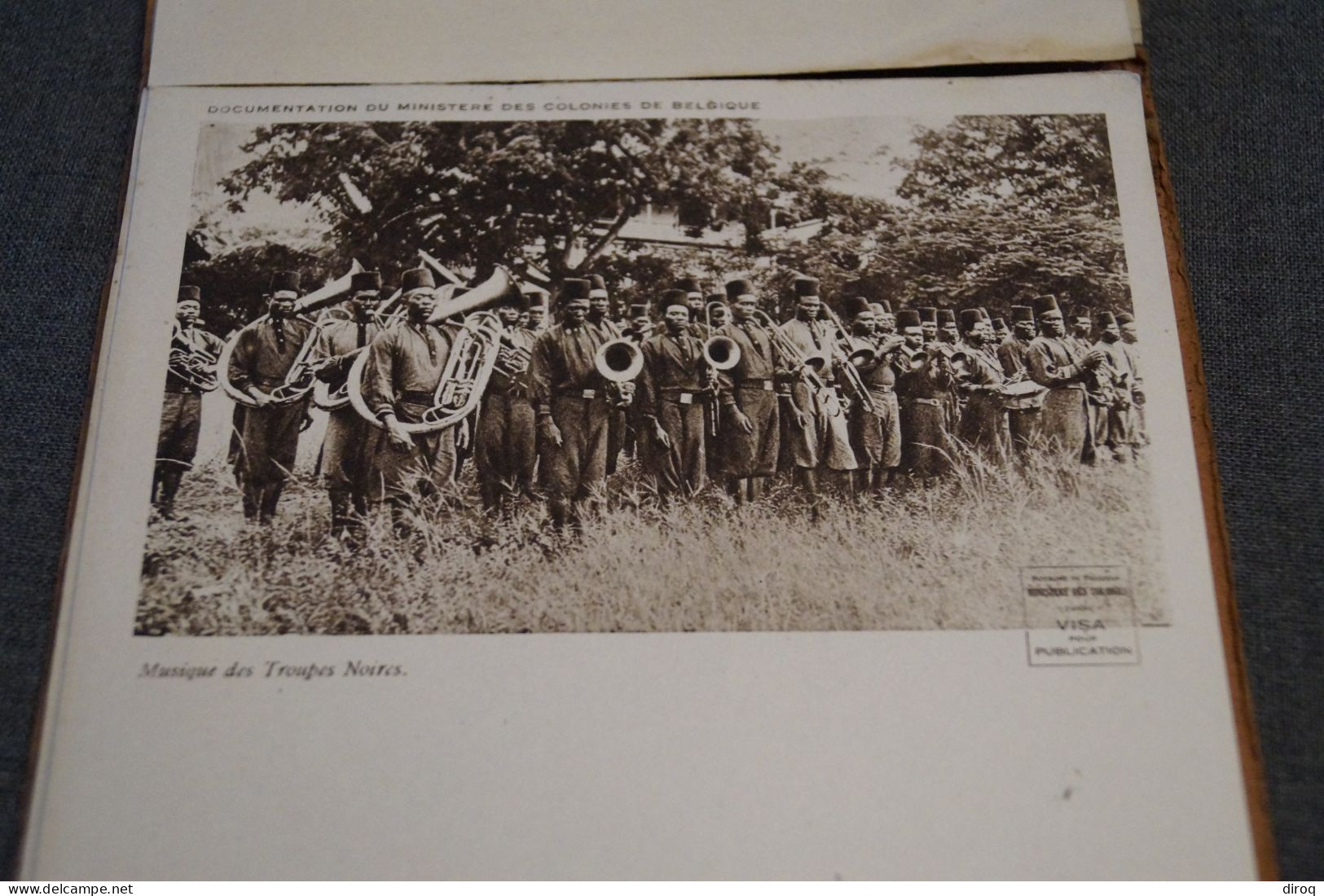 Congo Belge,1918,ancien Carnet Pour Le Courrier,22 Pages,nombreuses Photos D'époque,23 Cm./15 Cm. - Documentos Históricos