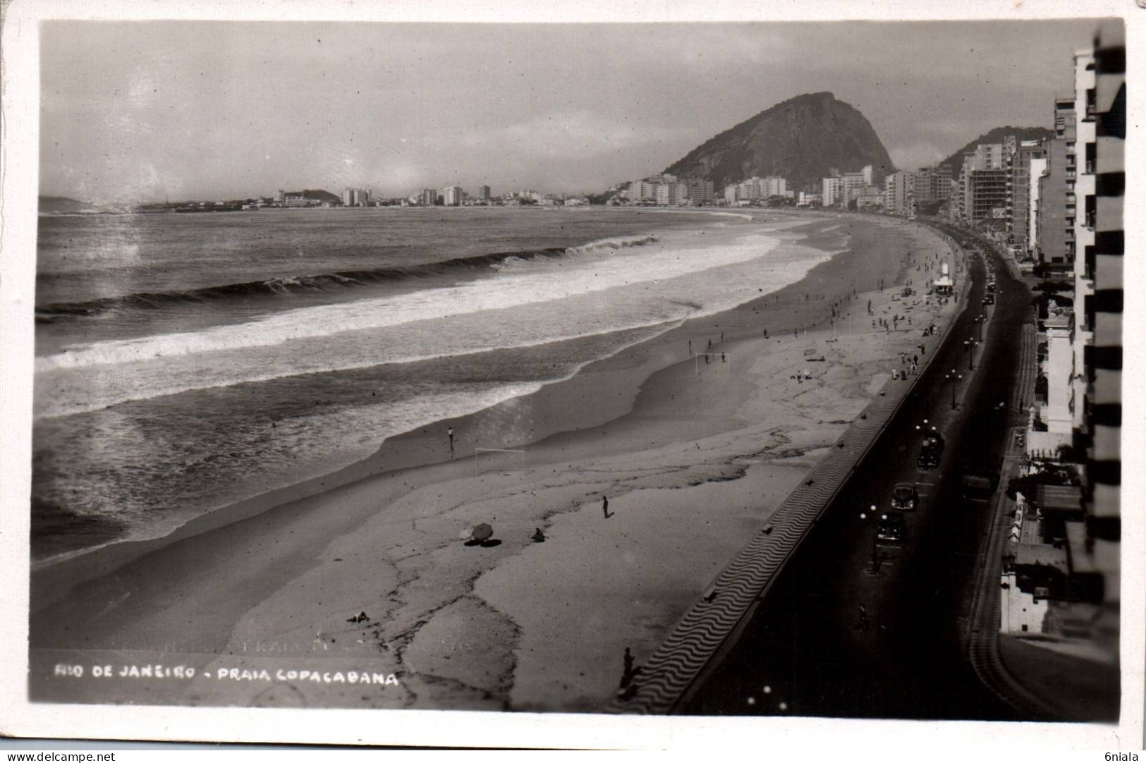 20561 RIO DE JANEIRO  PRAIA  COPACABANA   ( BRESIL BRASIL )  (  2 Scans) - Rio De Janeiro