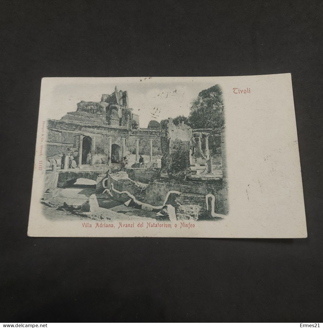 Cartolina 1900. Tivoli. Villa Adriana.  Condizioni Ottime. Viaggiata. Manca Francobollo. - Multi-vues, Vues Panoramiques