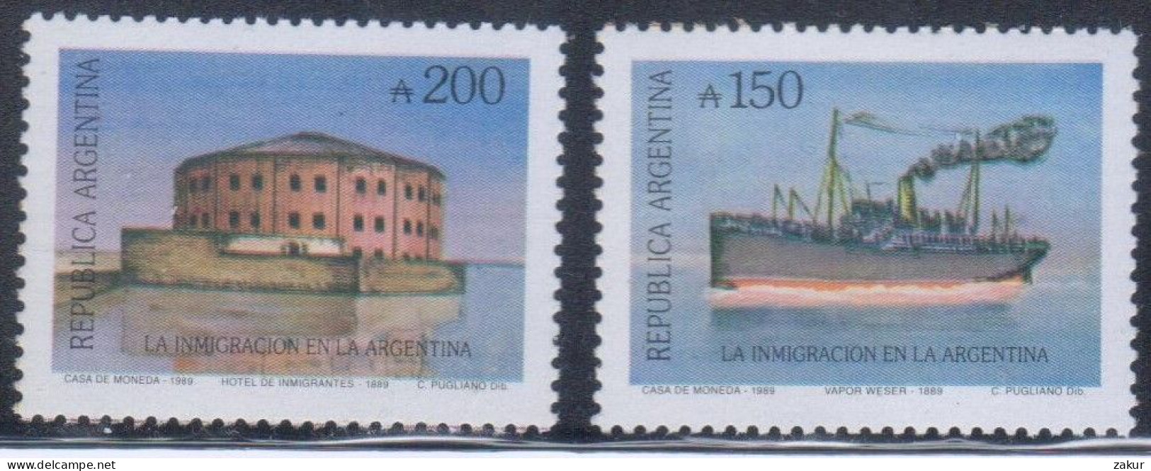 Argentina 1988 - Inmigración - Neufs