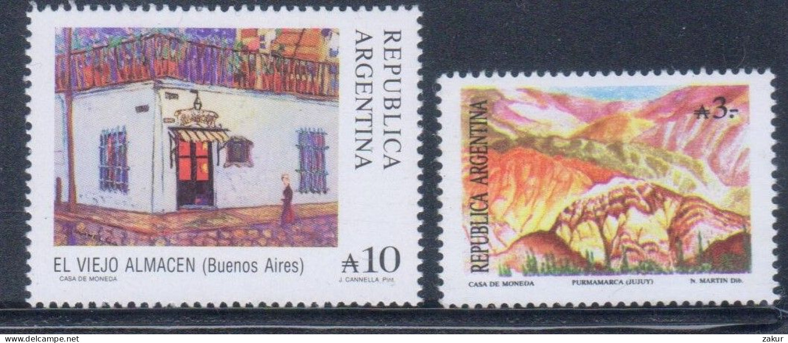 Argentina 1988 - Serie Ordinaria - Ungebraucht