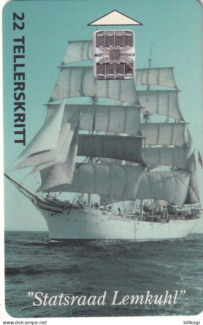 NORWAY - Sailing Ship "Statsraad Lemkuhl"(010), CN : C37141896, Tirage 7000, 01/93, Used - Norvegia