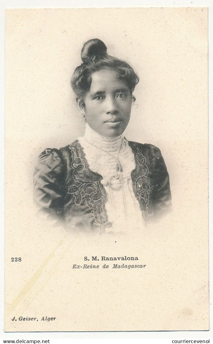 CPA - MADAGASCAR - SMM. Ranavalona - Ex-Reine De Madagascar - Madagascar