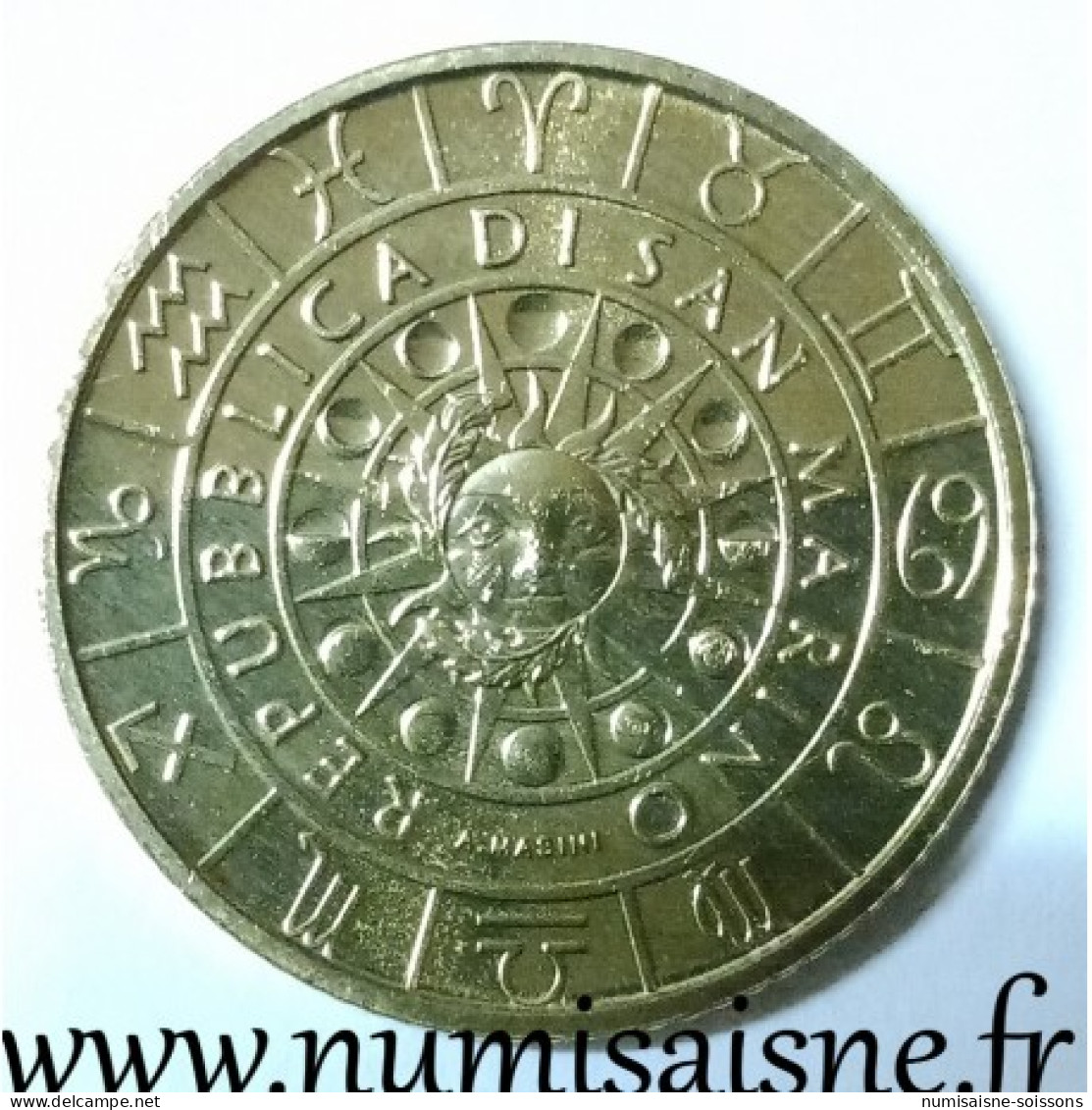 SAINT-MARIN - 5 EURO  2021 - SIGNE ASTROLOGIQUE DU POISSON - BU - San Marino