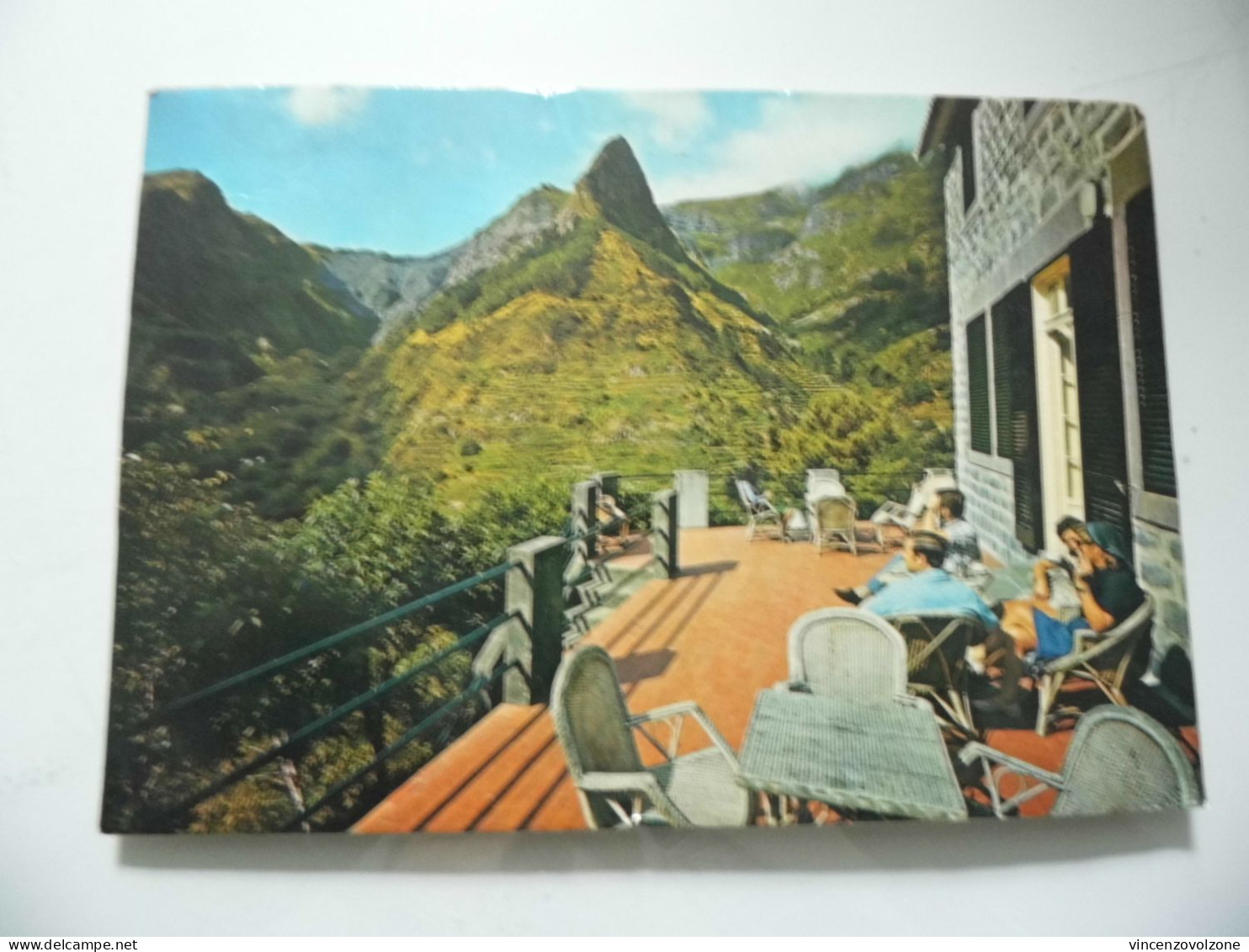 Cartolina  Viaggiata "SERRA D'AUGUA ( Madeira ) Pousada Dos Vinaticos" 1982 - Hotels & Restaurants