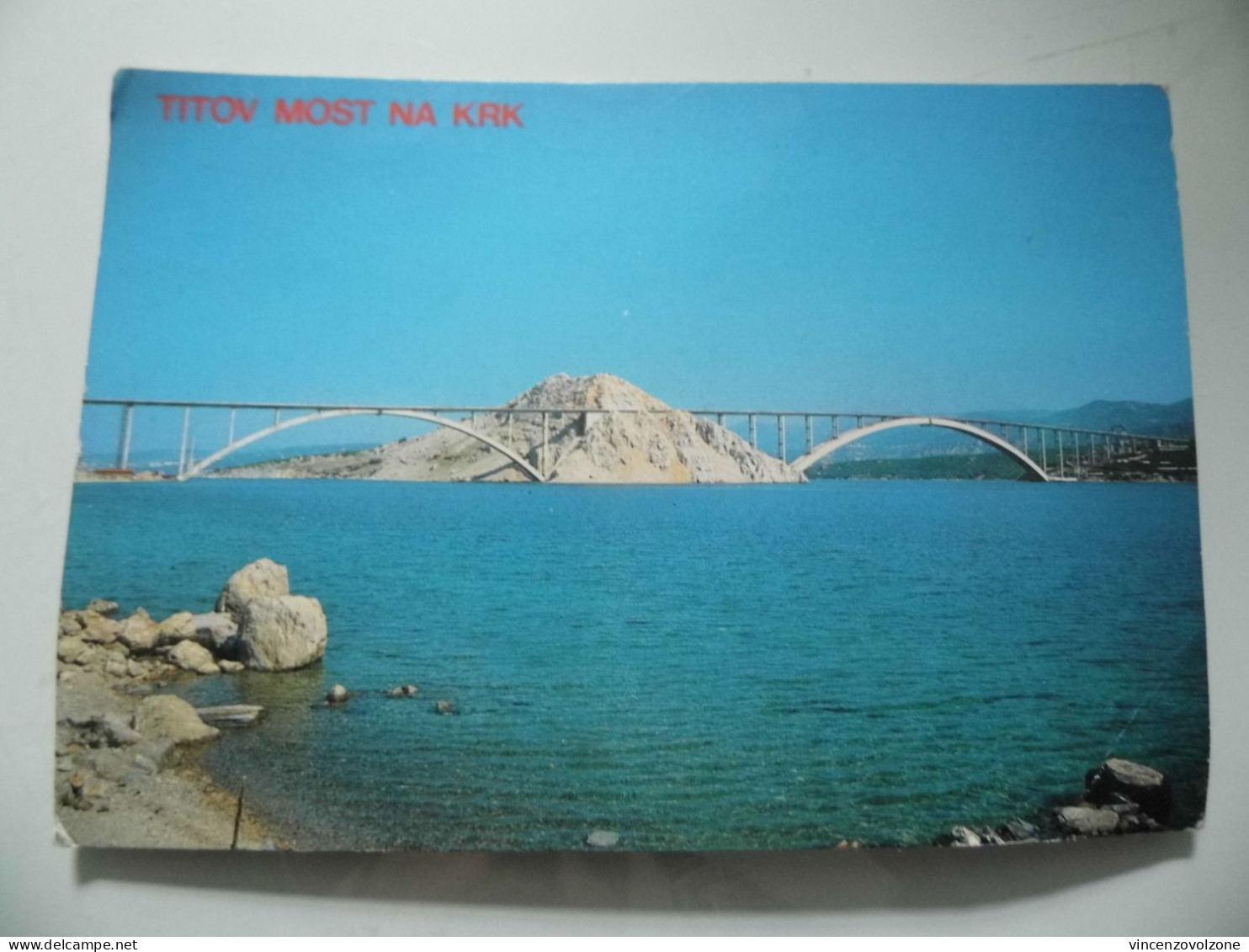 Cartolina  Viaggiata "TITO'S BRIDGE" 1985 - Yougoslavie