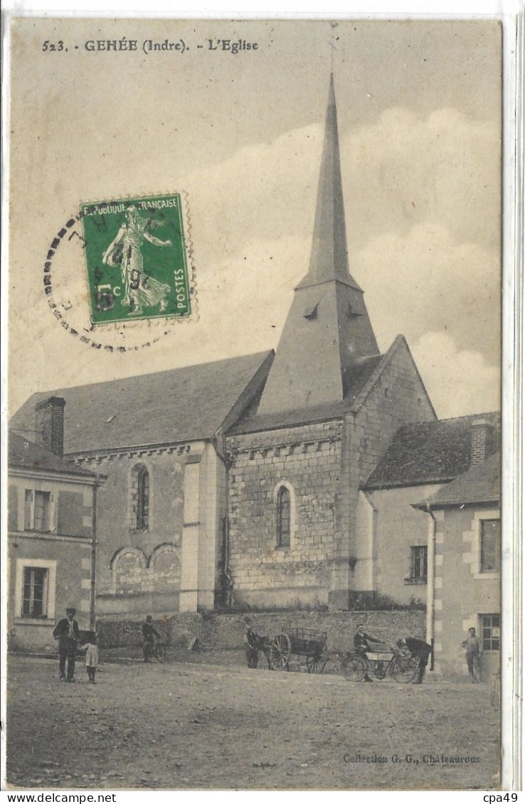 36    GEHEE  L' EGLISE - Altri & Non Classificati