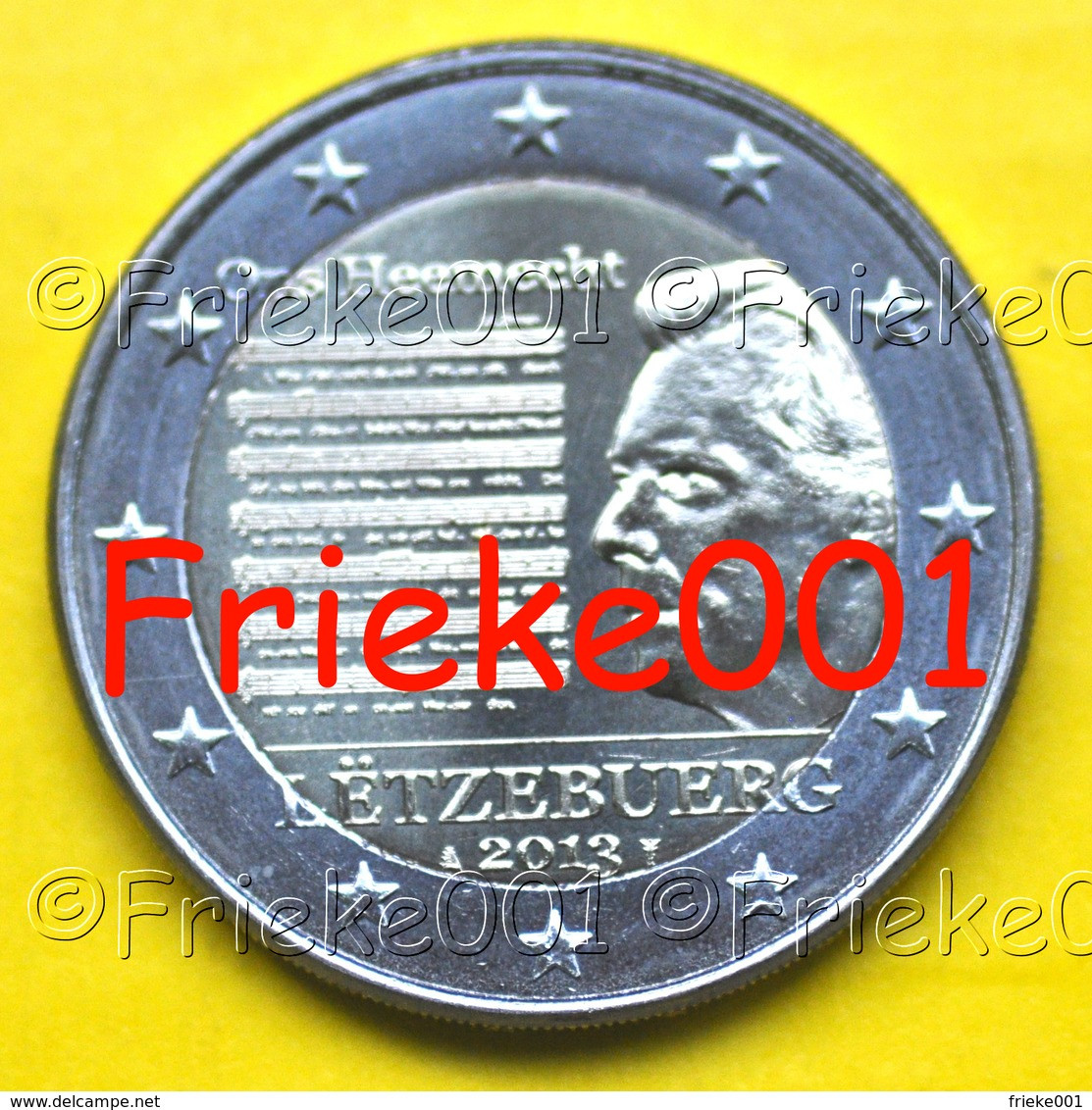 Luxemburg - Luxembourg - 2 Euro 2013 Comm.(Nationale Hymne) - Luxemburg