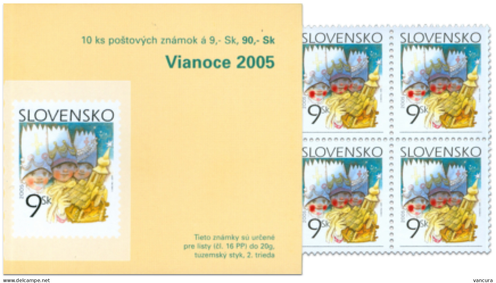 Booklet 366 Slovakia Christmas 2005 Three Kings - Nuovi