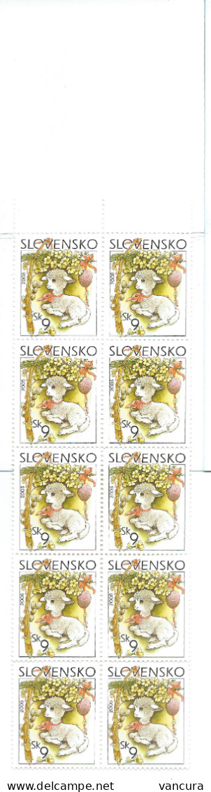 Booklet 349 Slovakia Easter 2005 Lamb - Nuovi