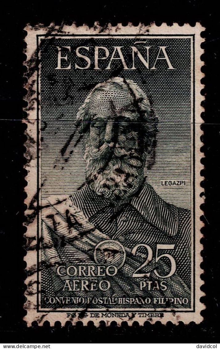 1714A- SPAIN - 1953 - SC#: C145 - USED - MIGUEL LOPEZ DE LEGAZPI - Gebruikt