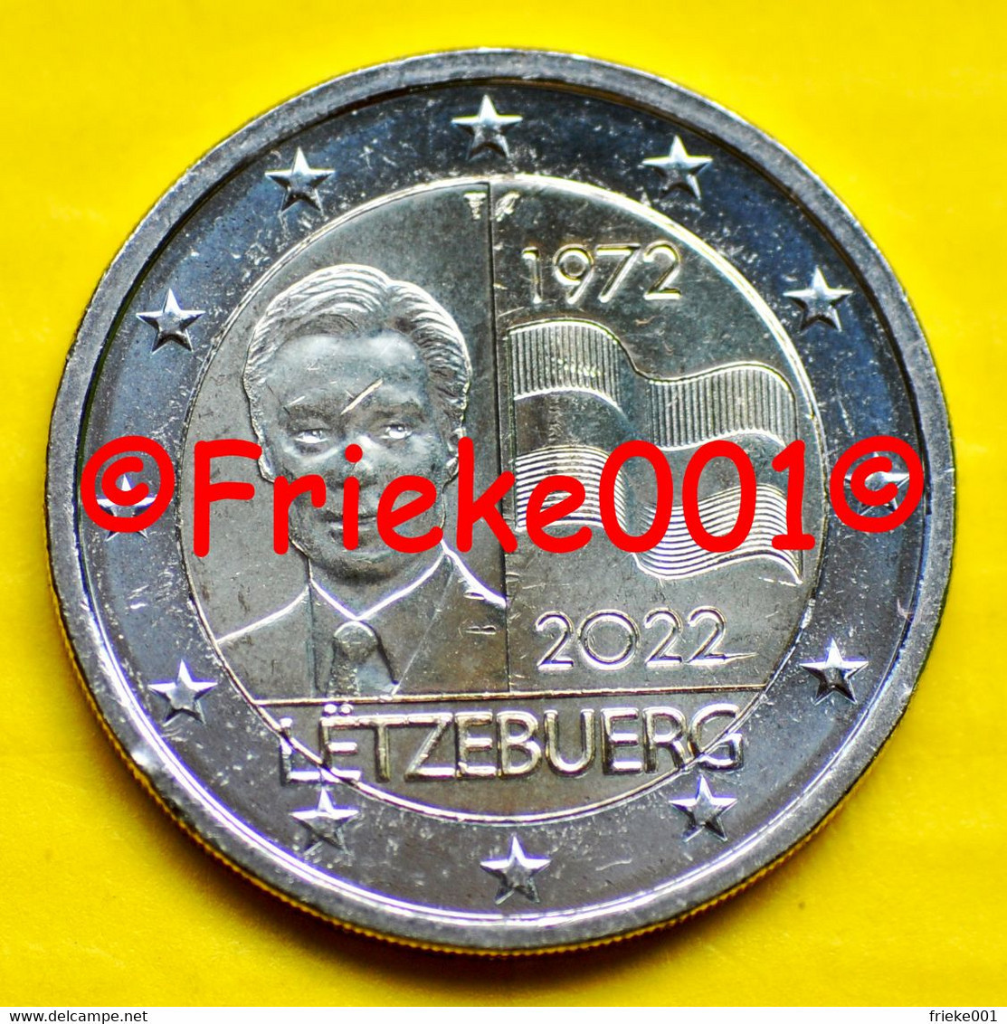 Luxemburg - Luxembourg - 2 Euro 2022 Comm.(Vlag) - Luxembourg
