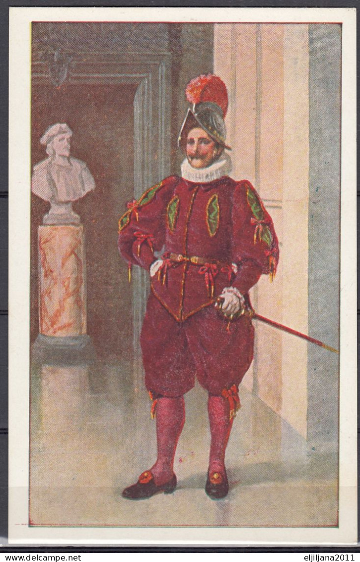 CITTÀ Del VATICANO ⁕ La Guardia Pontificia Gendarme ,Swiss Guard ⁕ 12 Cartoline Artistiche, Booklet / Folder N.4394 1/12 - Vatican