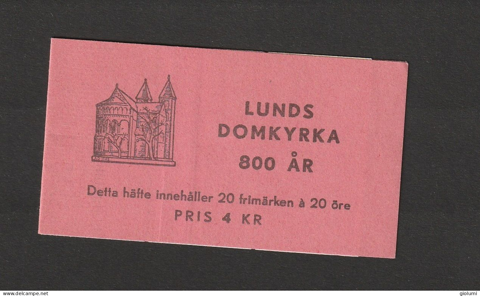 1946  Lund Cathedral Mint Booklet 20 Ore - 1904-50