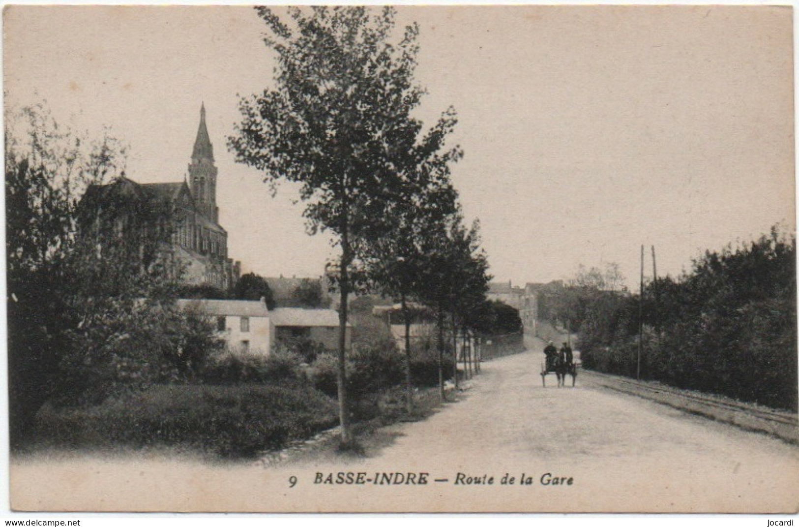 Basse Indre, Route De La Gare. - Basse-Indre