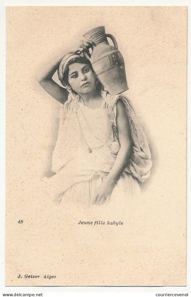 CPA - ALGERIE - Jeune Fille Kabyle - Women