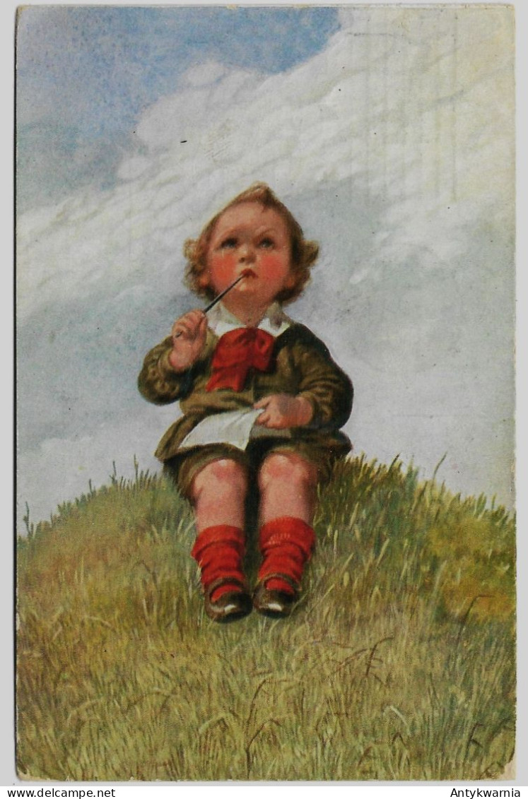 Wally Fialkowska Enfant Kid Girl Gelaufen 1934y Carte A.V. N°959  079D - Fialkowska, Wally