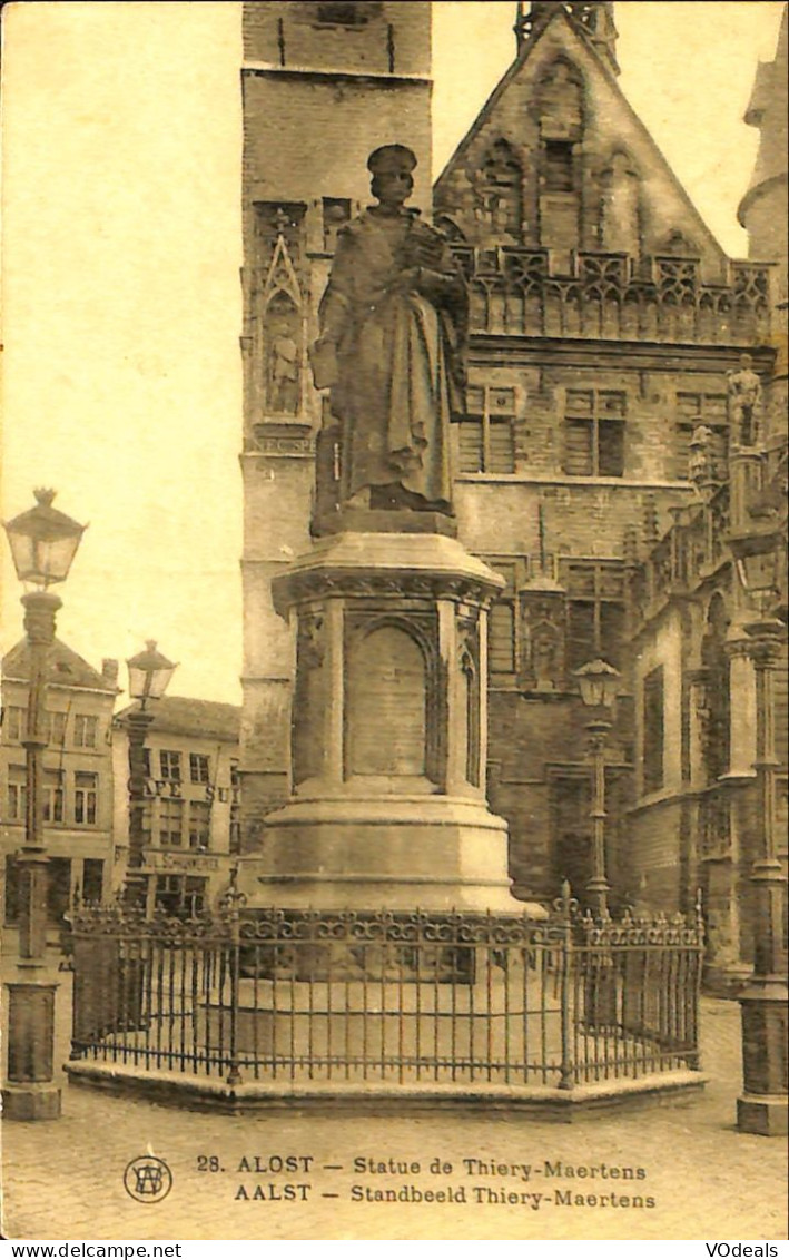 Belgique - Flandre Orientale - Aalst - Alost - Statue De Thiery-Maertens - Aalst