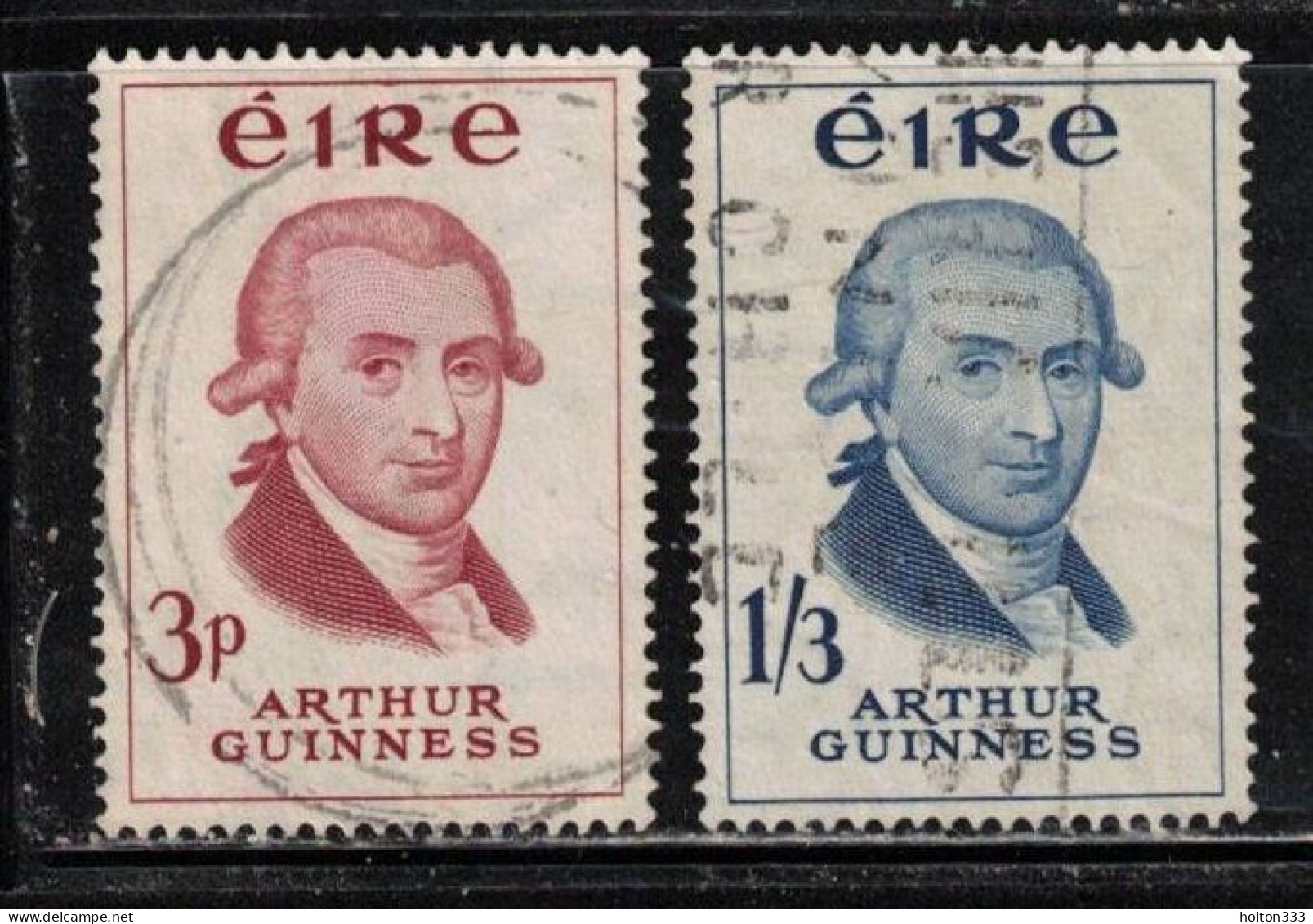 IRELAND Scott # 171-2 Used - Arthur Guinness C - Oblitérés