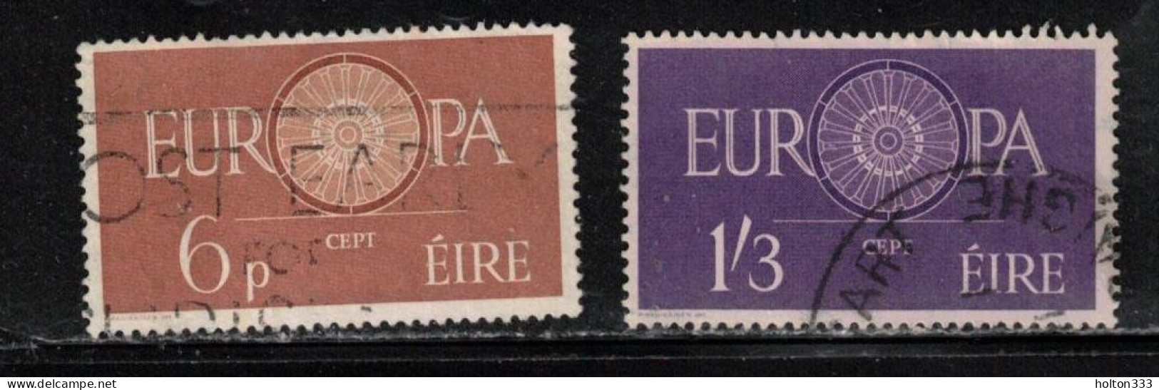 IRELAND Scott # 175-6 Used - Europa Issue 1960 - Gebruikt