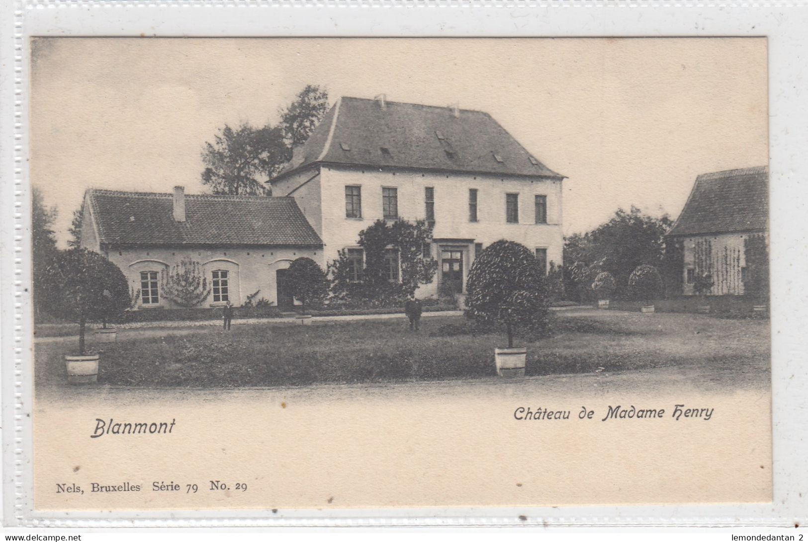 Blanmont. Chateau De Madame Henry. * - Chastre