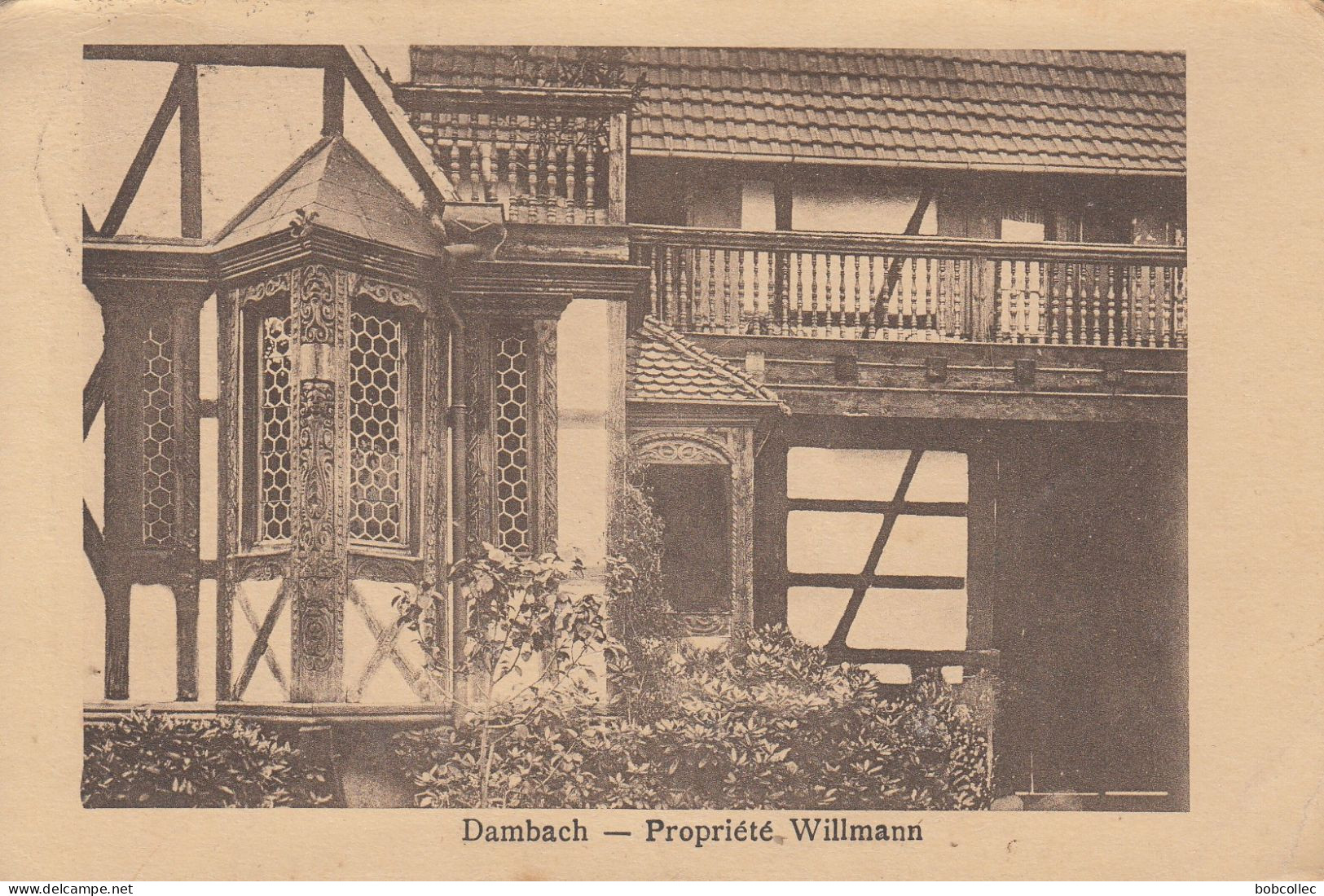 DAMBACH (Bas-Rhin): Propriété Willmann - Dambach-la-ville