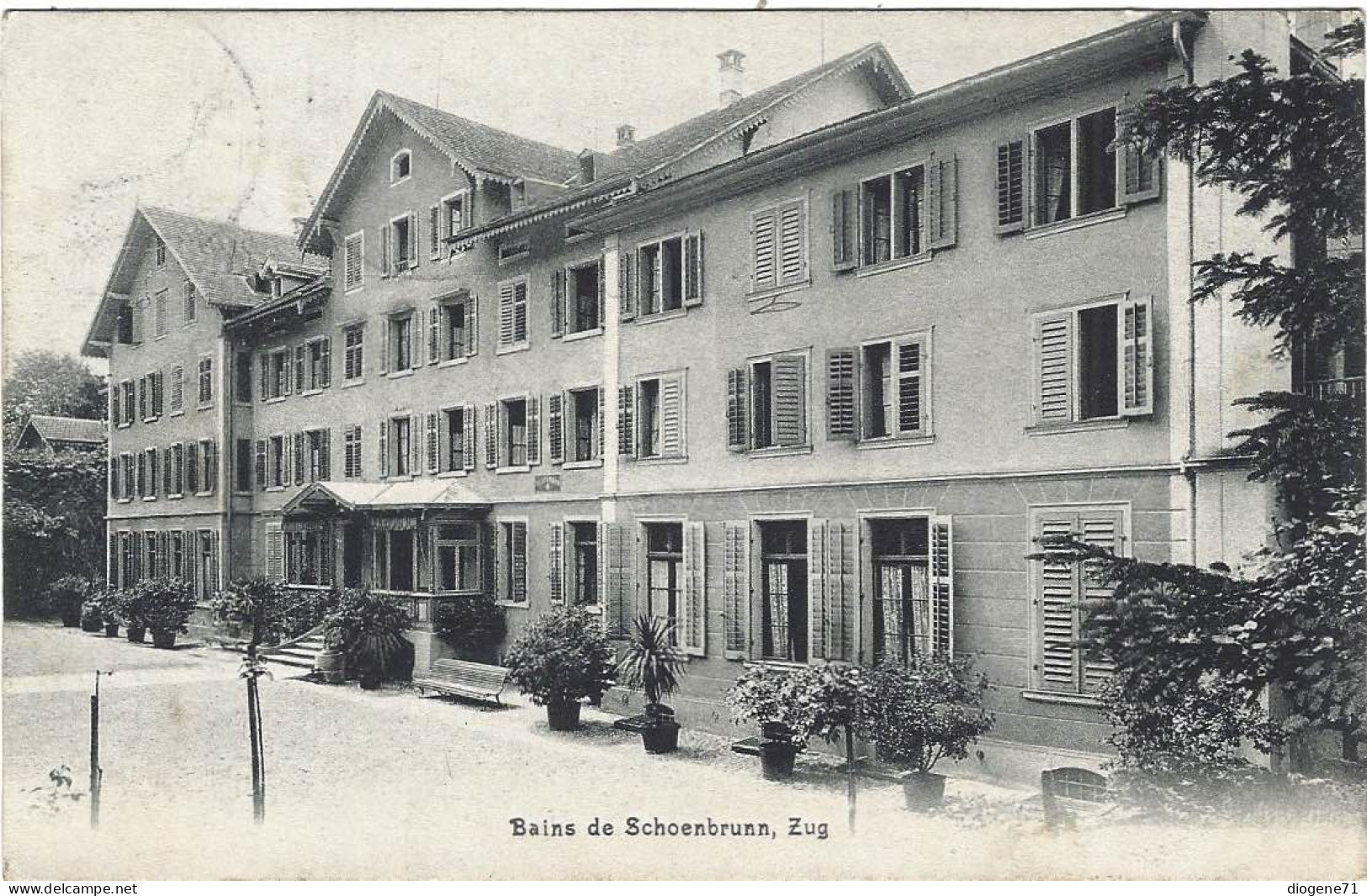 Bains De Schoenbrunn Zug 1911 - Zugo