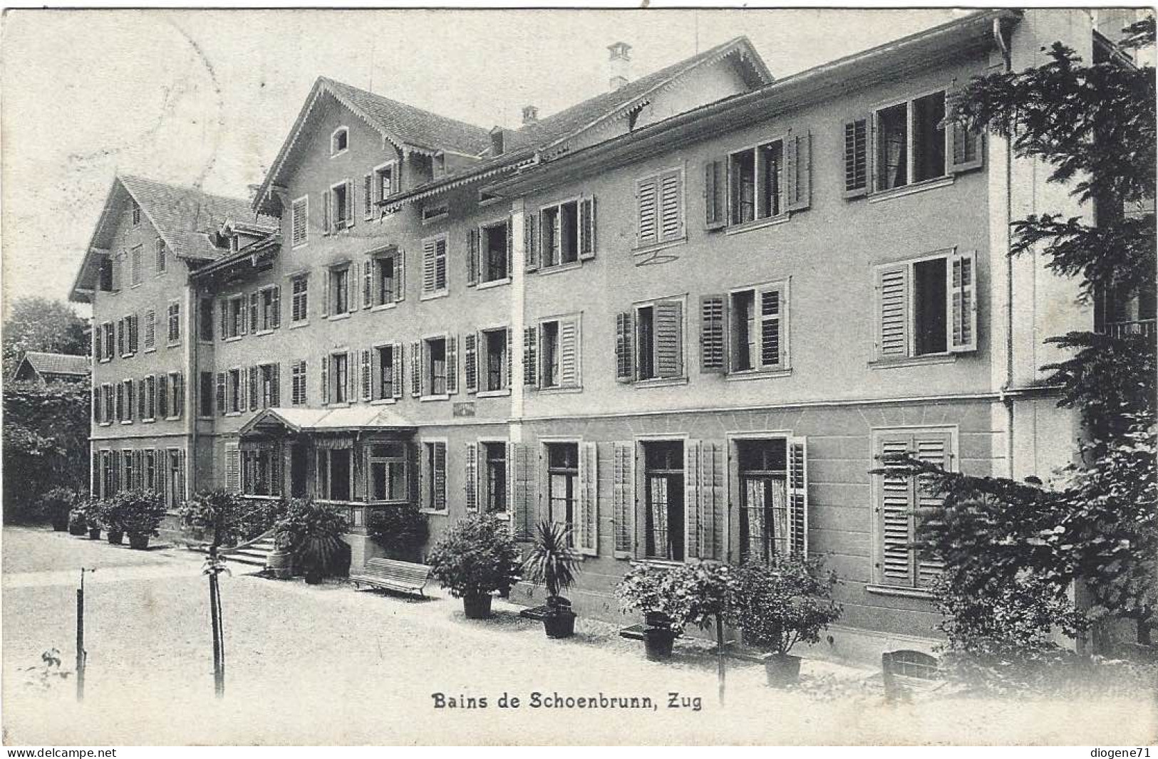 Bains De Schoenbrunn Zug 1911 - Zoug