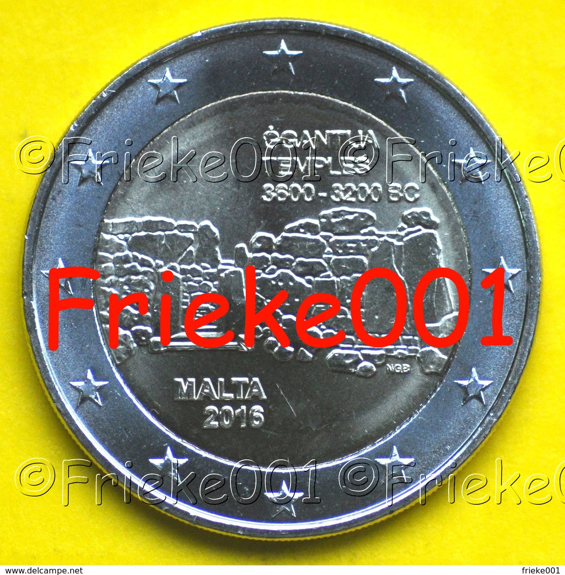 Malta - 2 Euro 2016 Comm.(Ggantija) - Malta