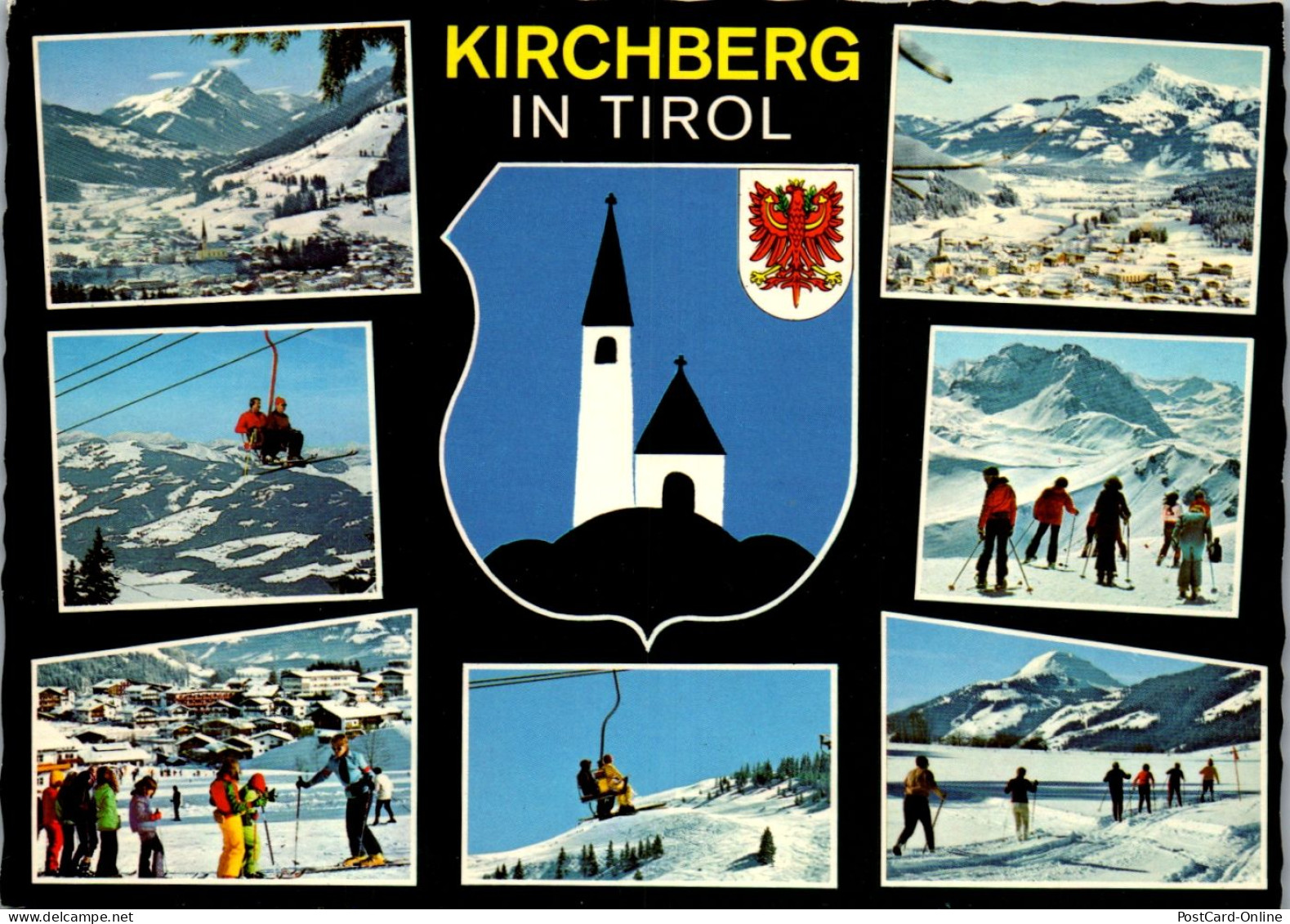 47564 - Tirol - Kirchberg , Mehrbildkarte - Gelaufen  - Kirchberg